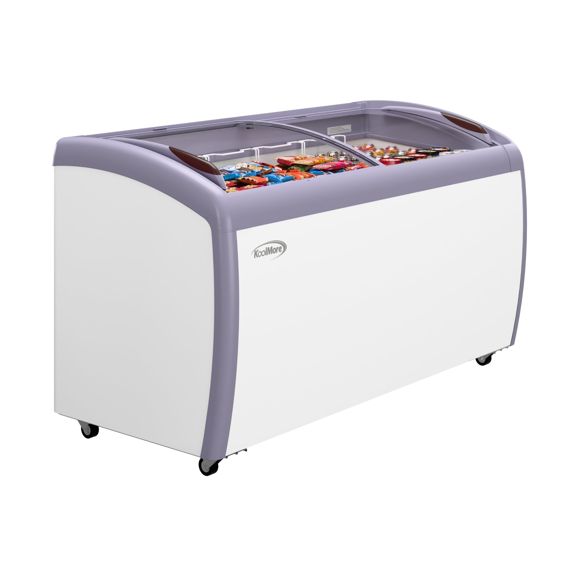 60 in. Display Ice Cream Freezer - 16 cu ft.