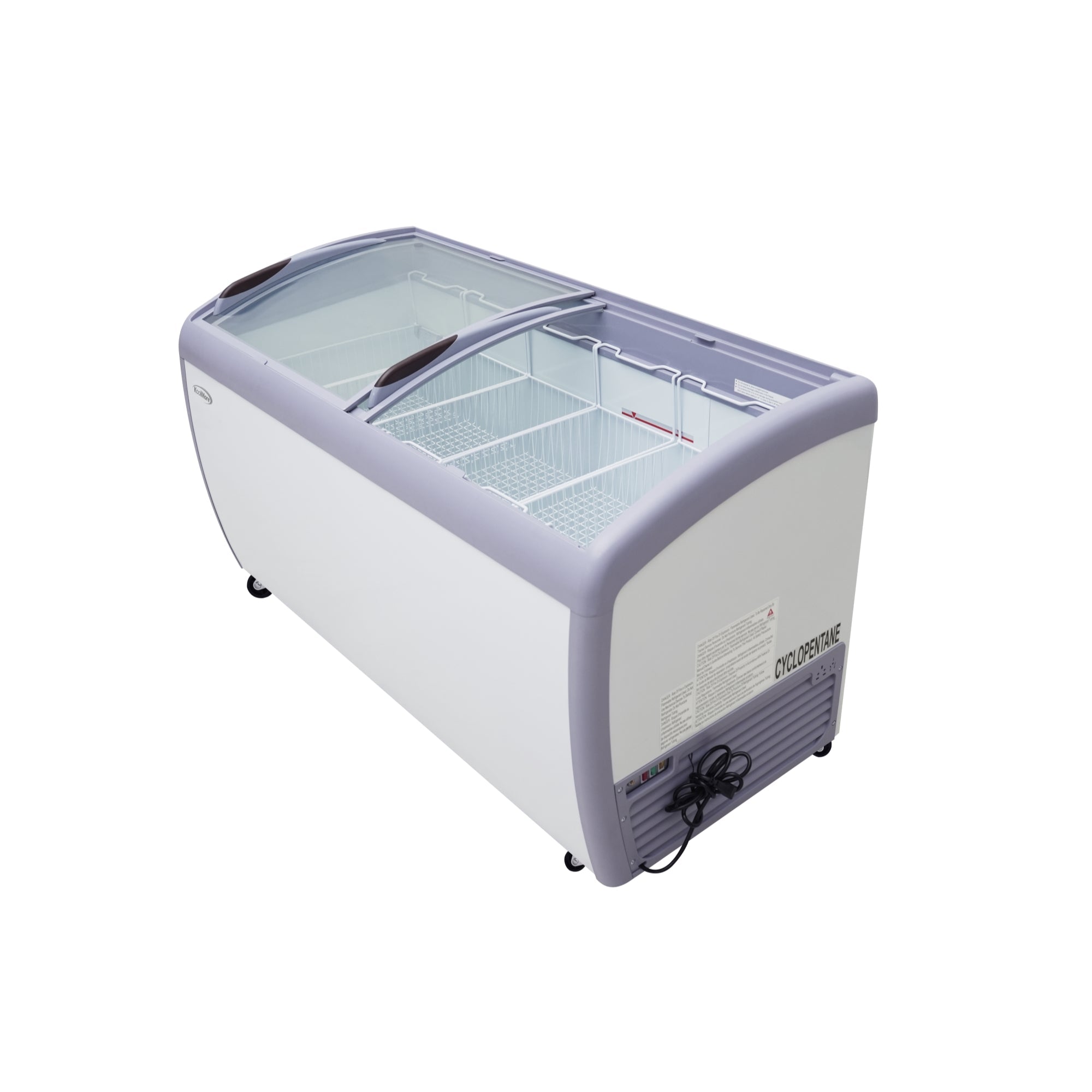 60 in. Display Ice Cream Freezer - 16 cu ft.