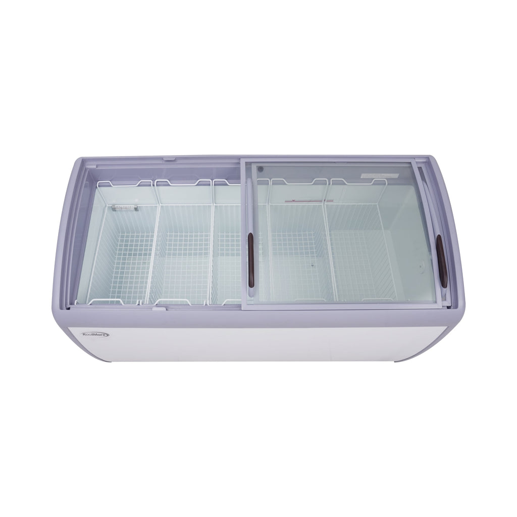 60 in. Display Ice Cream Freezer - 16 cu ft.