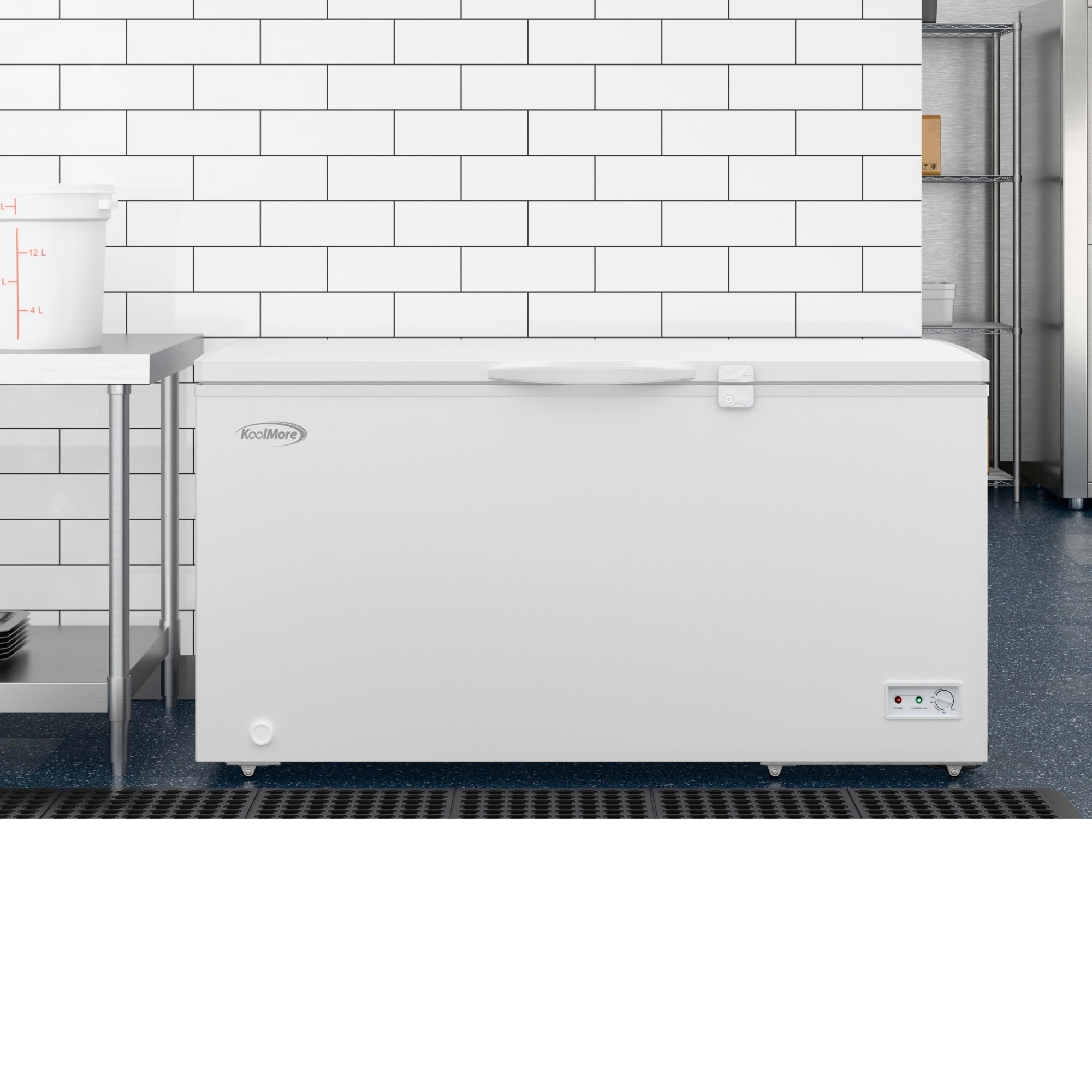 60 in. Commercial Chest Freezer 15.9 cu ft.