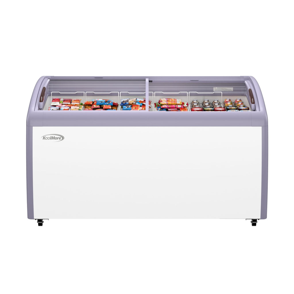 60 in. Display Ice Cream Freezer - 16 cu ft.