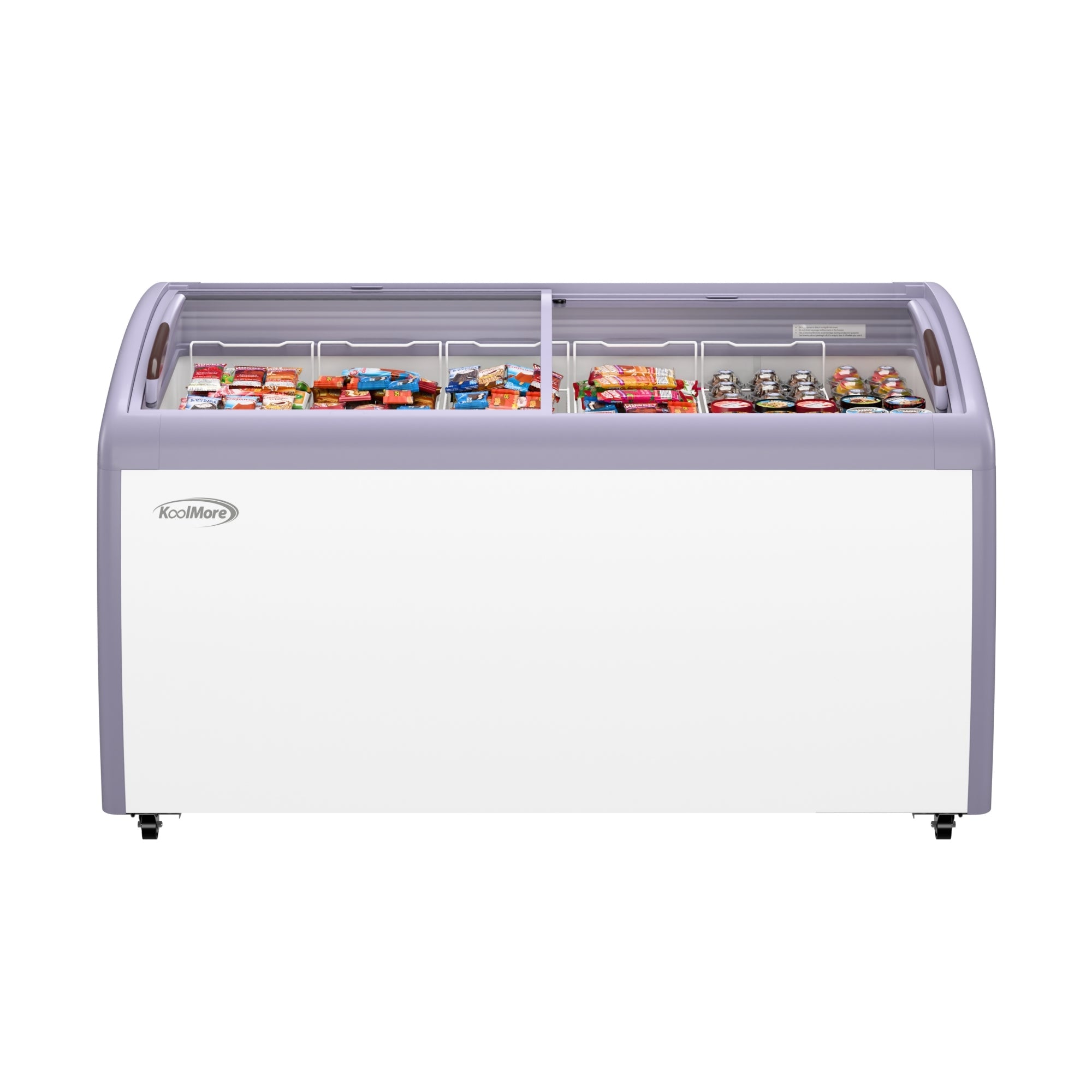 60 in. Display Ice Cream Freezer - 16 cu ft.