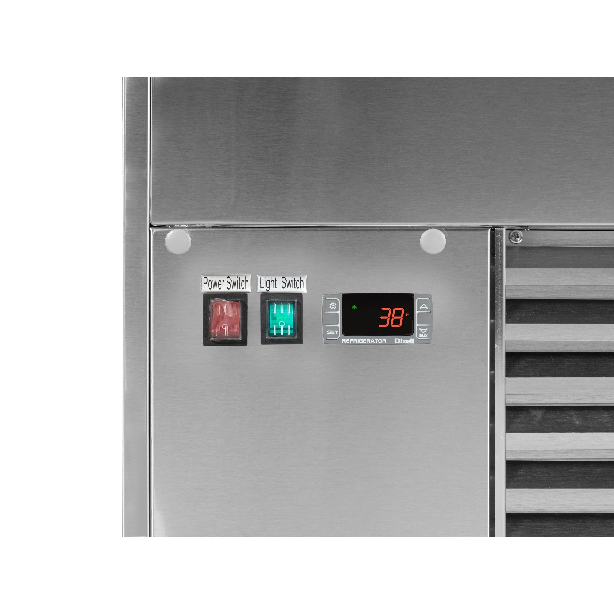 71 in. Refrigerated Bakery Display Case for Cakes, Stainless Steel Frame, 30 cu. ft.