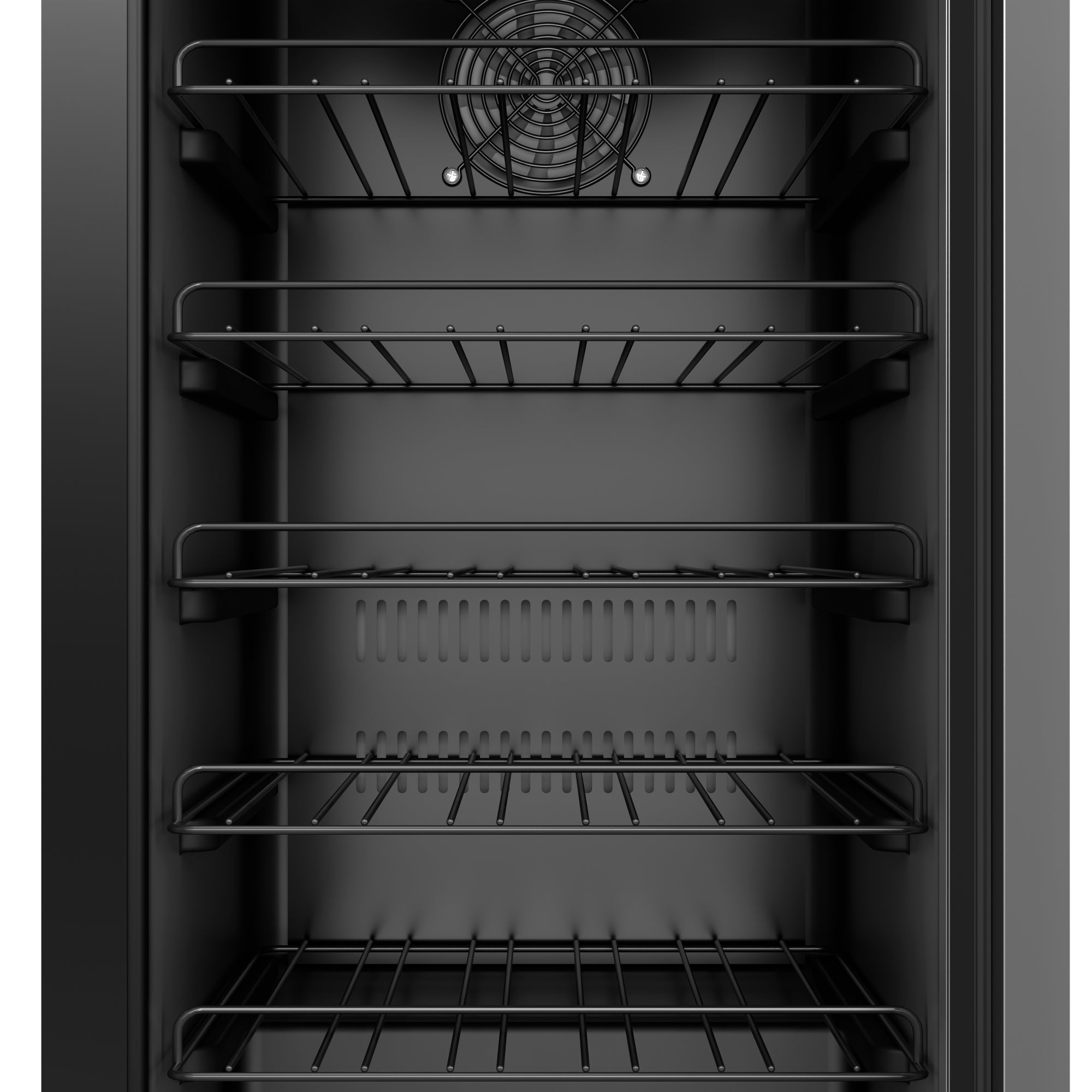15 in. Small Stainless Steel, Glass-Door Built-In Refrigerator and Beverage Cooler, 3 cu. ft. - Wrap