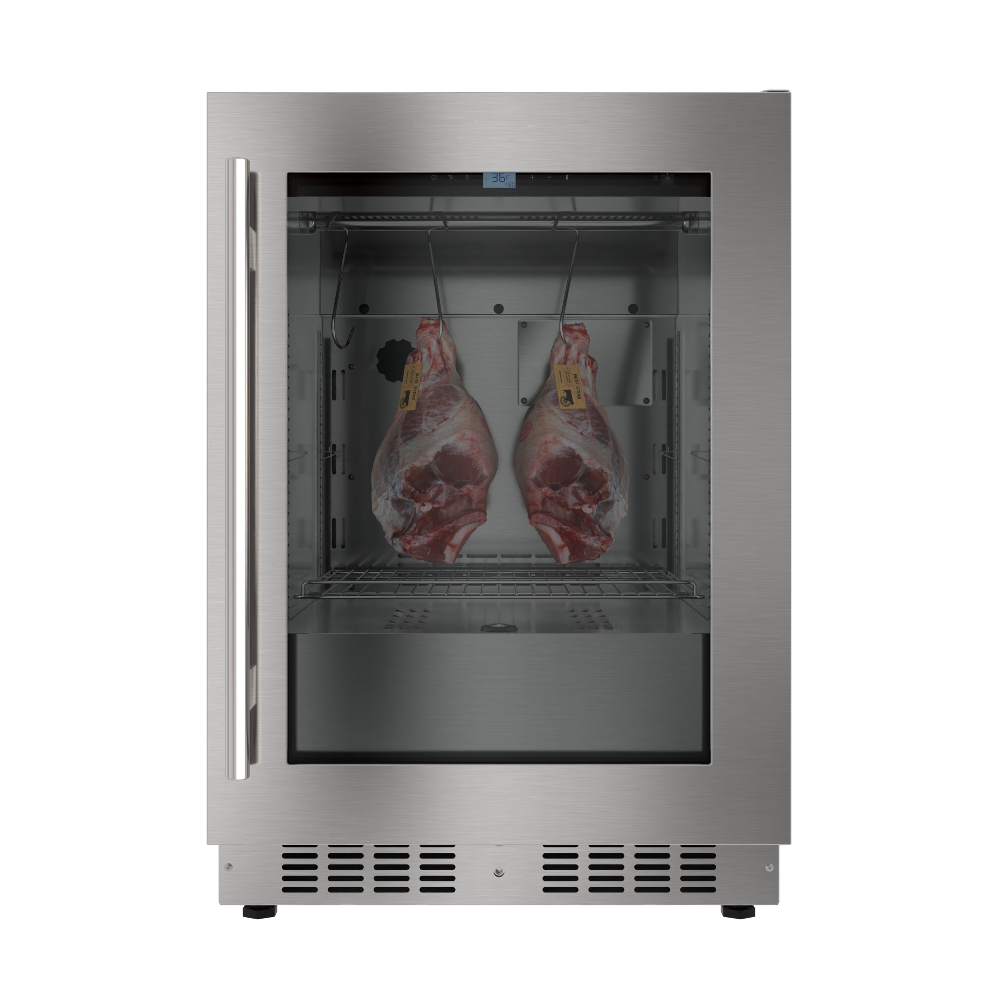 Reserve 24 in. Commercial and Residential Undercounter Dry Aging Refrigerator in Stainless Steel