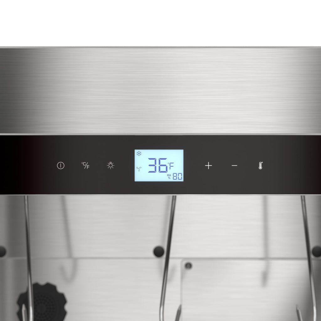 Reserve 24 in. Commercial and Residential Undercounter Dry Aging Refrigerator in Stainless Steel
