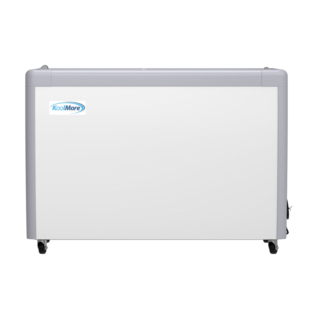 50 in. 9-Pan Gelato Dipping Cabinet Display Freezer with Sliding Glass Door, 13 cu. ft.