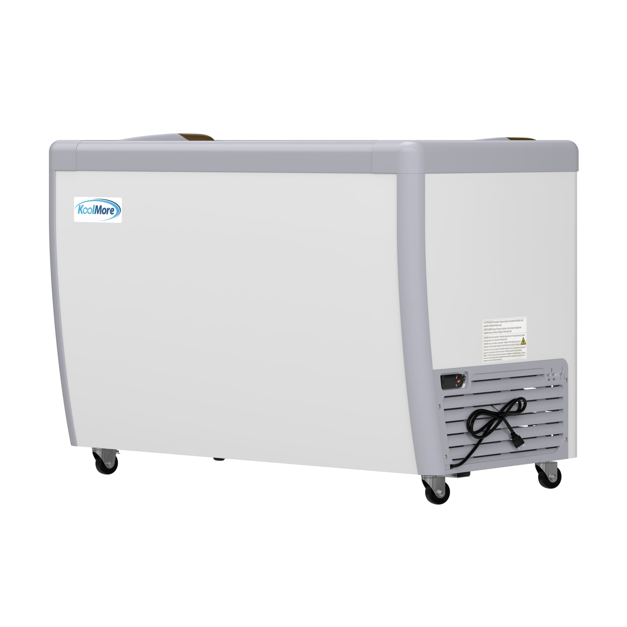 50 in. 9-Pan Gelato Dipping Cabinet Display Freezer with Sliding Glass Door, 13 cu. ft.
