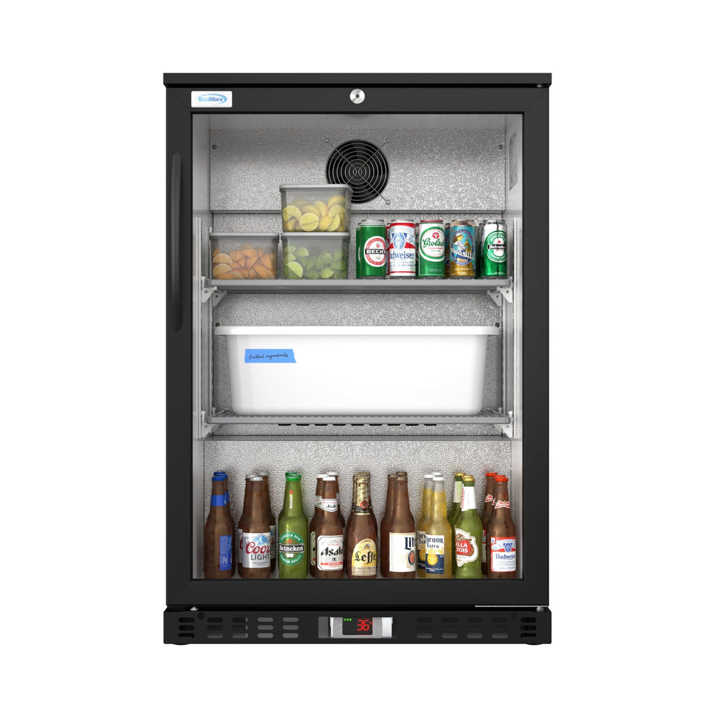 24 in. One-Door Back Bar Refrigerator - 4.1 Cu Ft.