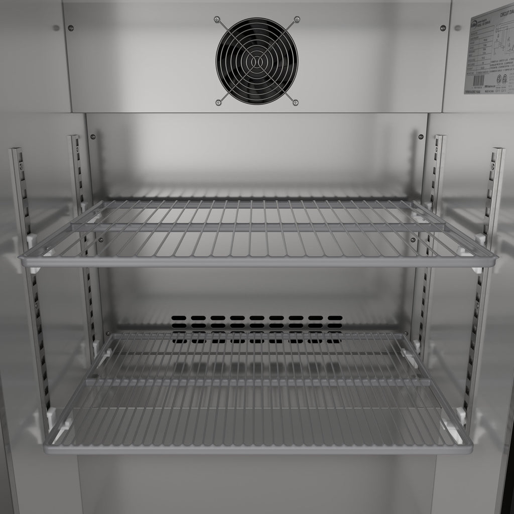 24 in. One-Door Back Bar Refrigerator - 4.1 Cu Ft.