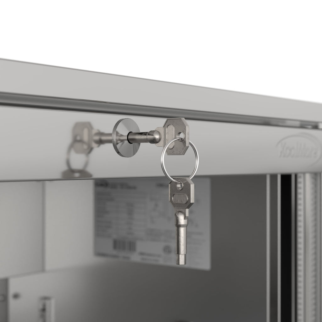 24 in. One-Door Back Bar Refrigerator - 4.1 Cu Ft.