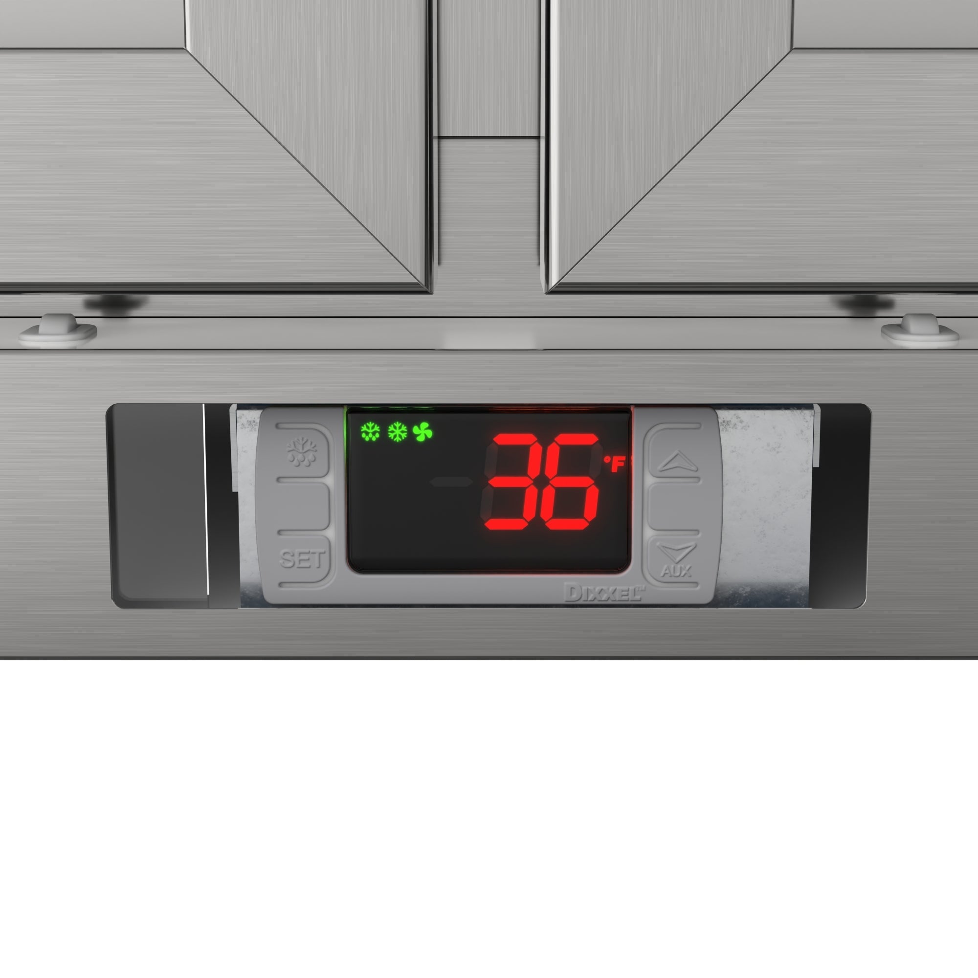 35 in. Two-Door Back Bar Refrigerator - 7.4 Cu Ft.