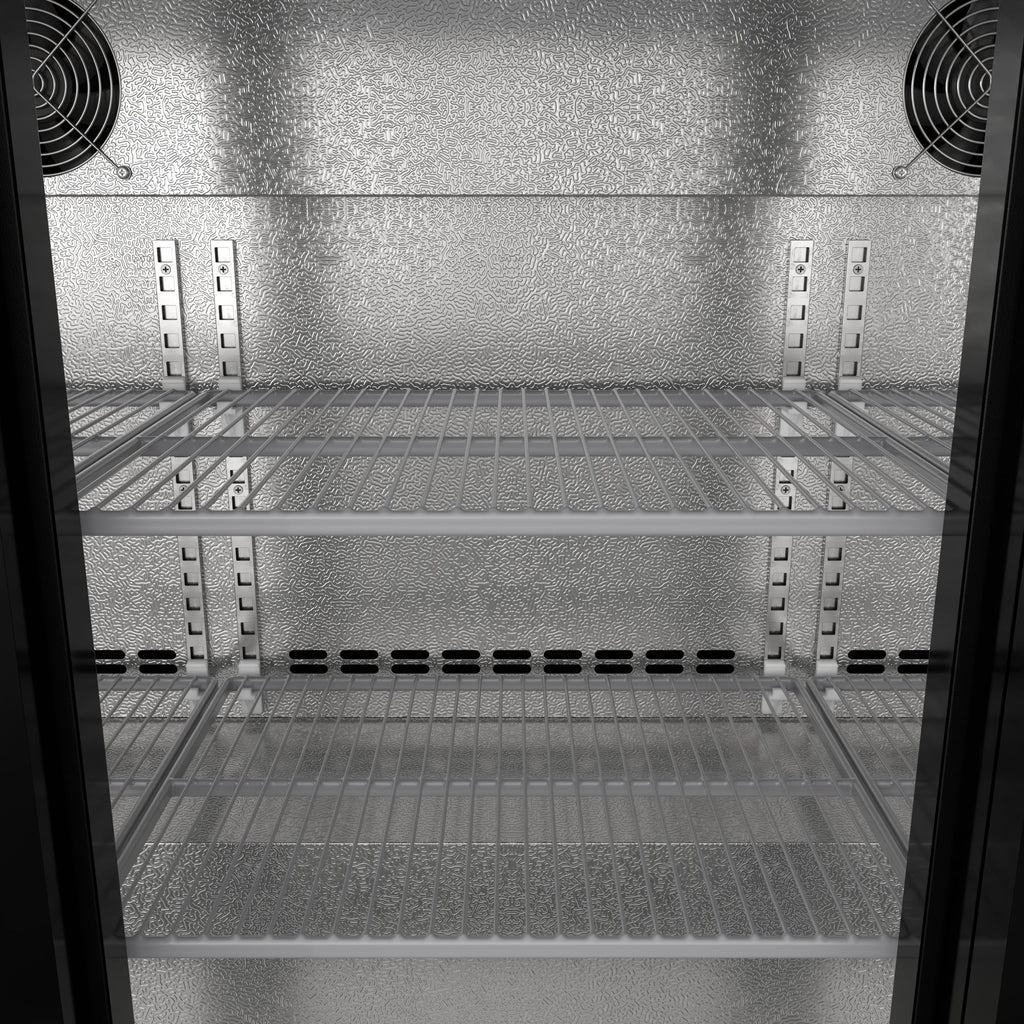 53 in. Three-Door Back Bar Refrigerator - 11.3 Cu Ft.