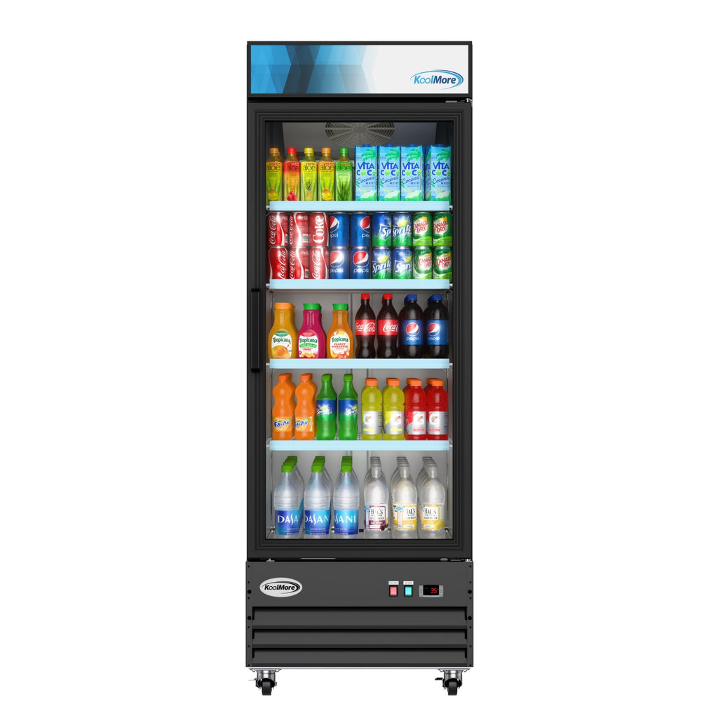 28 in. One-Door Merchandiser Refrigerator - 23 Cu Ft.