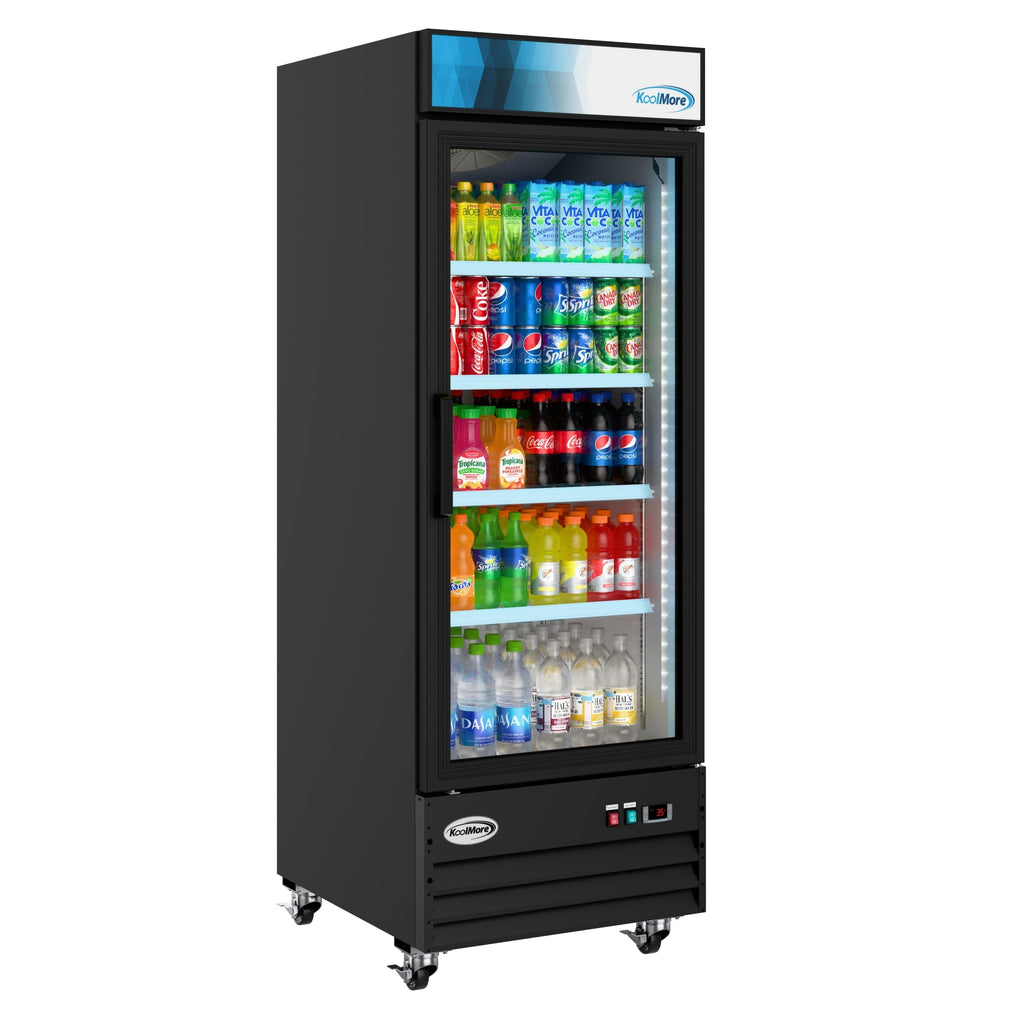 28 in. One-Door Merchandiser Refrigerator - 23 Cu Ft.