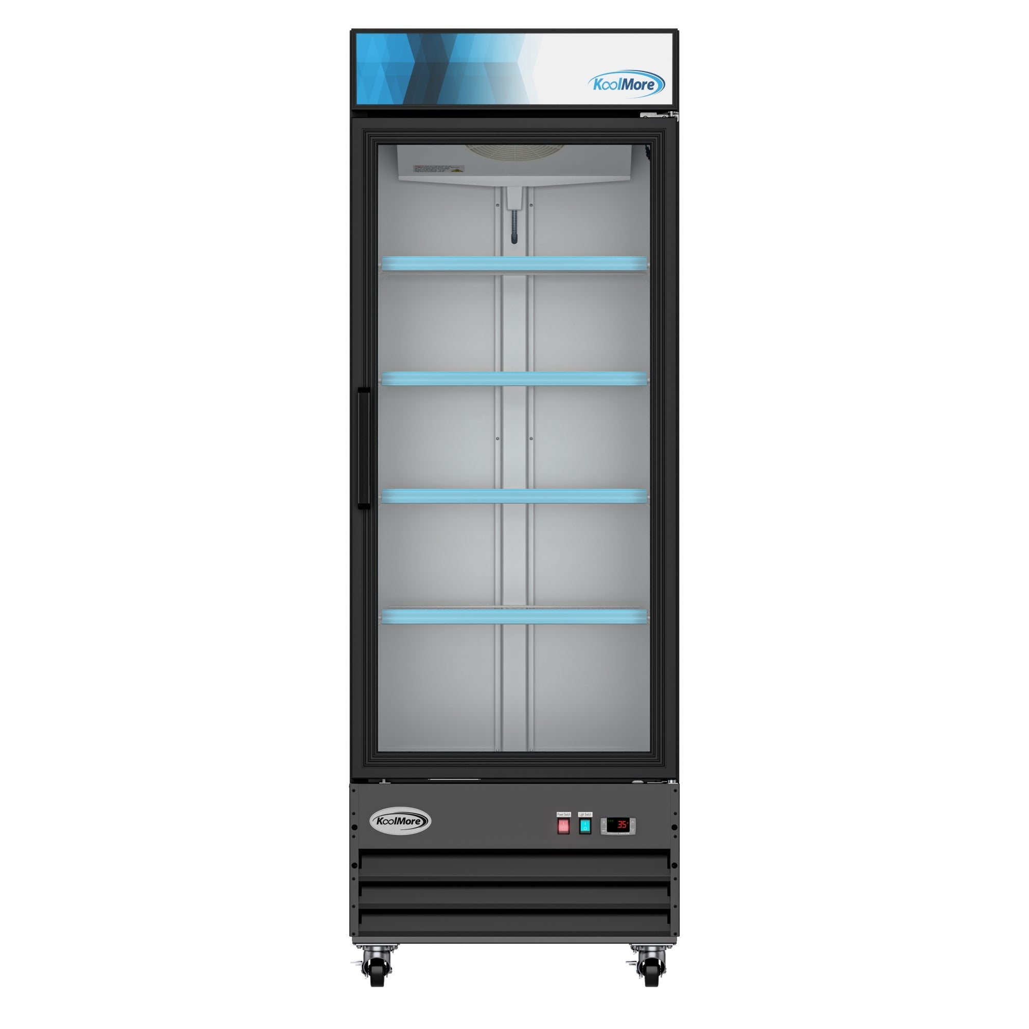 28 in. One-Door Merchandiser Refrigerator - 23 Cu Ft.