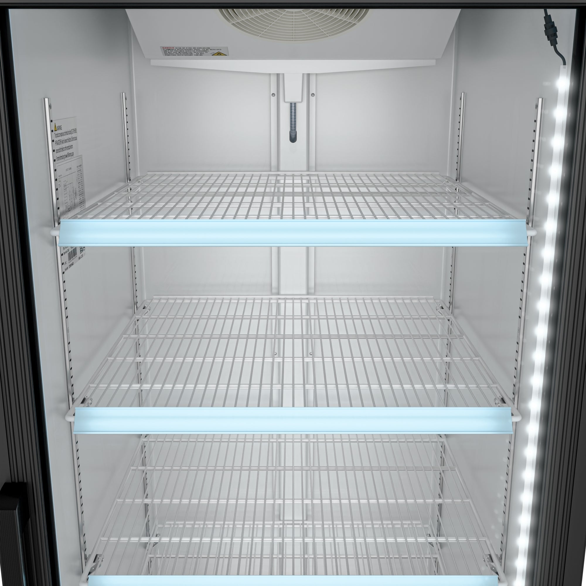 28 in. One-Door Merchandiser Refrigerator - 23 Cu Ft.