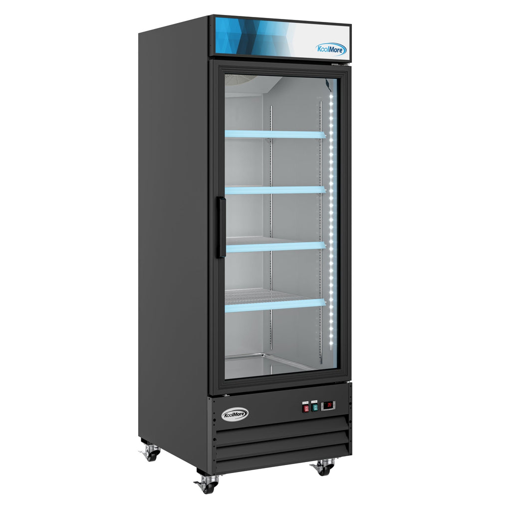 28 in. One-Door Merchandiser Refrigerator - 23 Cu Ft.