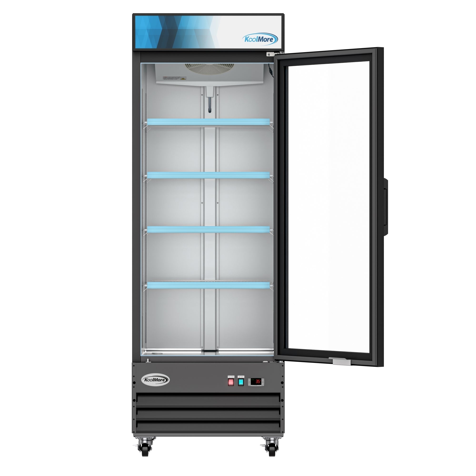 28 in. One-Door Merchandiser Refrigerator - 23 Cu Ft.