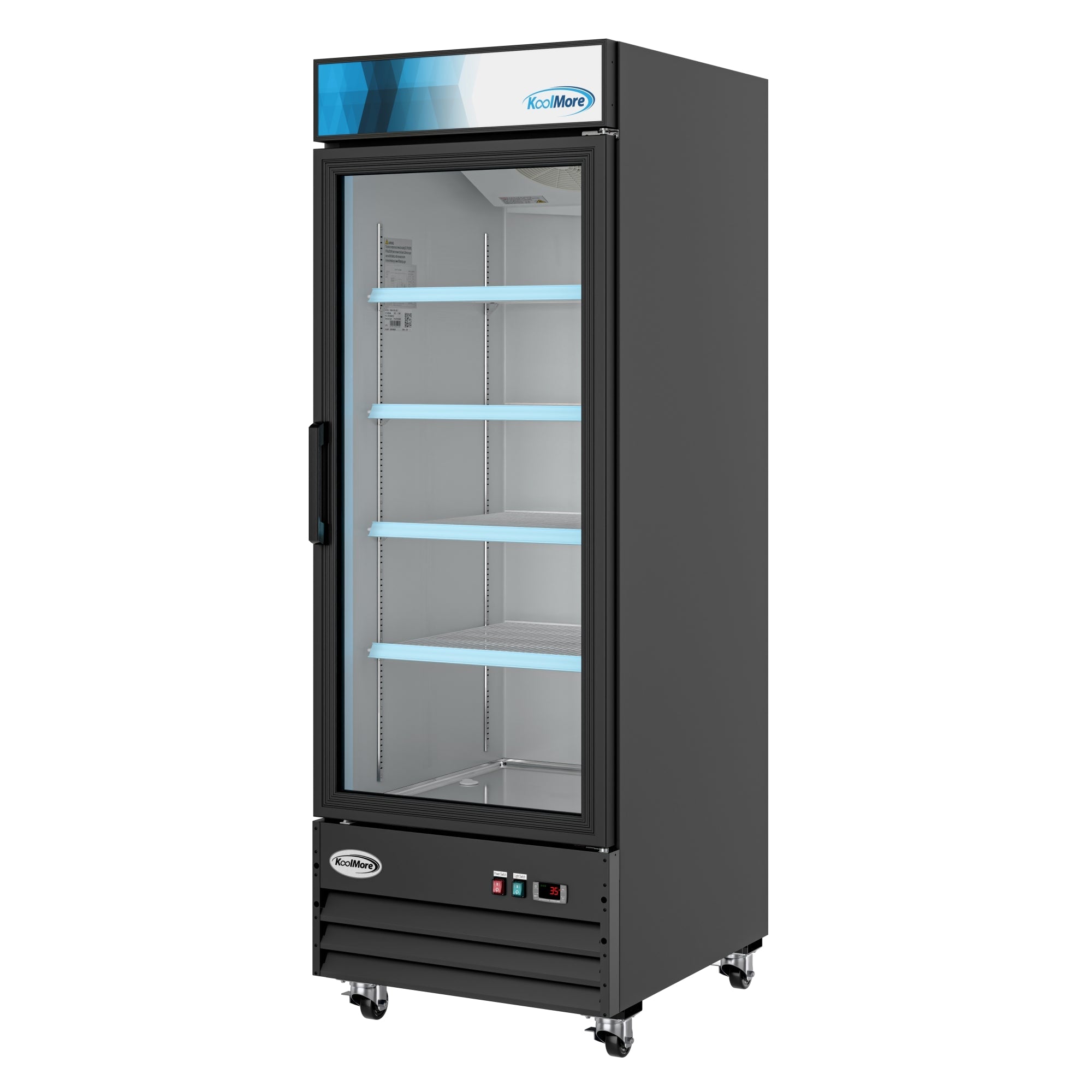 28 in. One-Door Merchandiser Refrigerator - 23 Cu Ft.