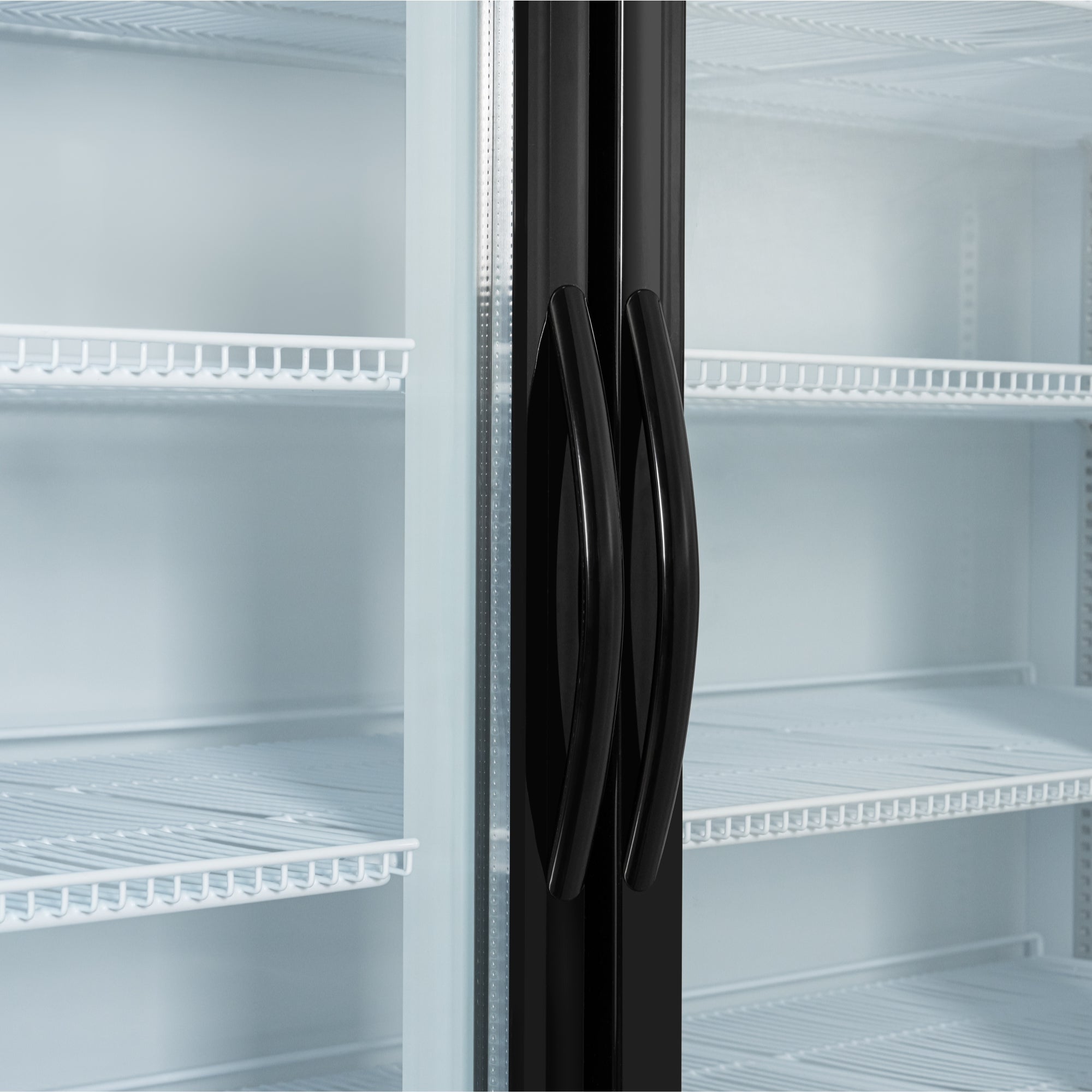 71 in. Three-Door Merchandiser Refrigerator - 56 Cu. Ft.