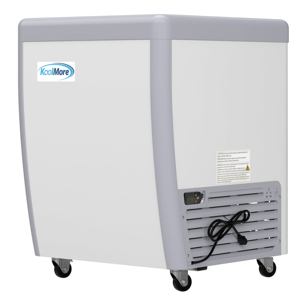 26 in. 5-Pan Gelato Dipping Cabinet Display Freezer with Sliding Glass Door, 6 cu. ft.