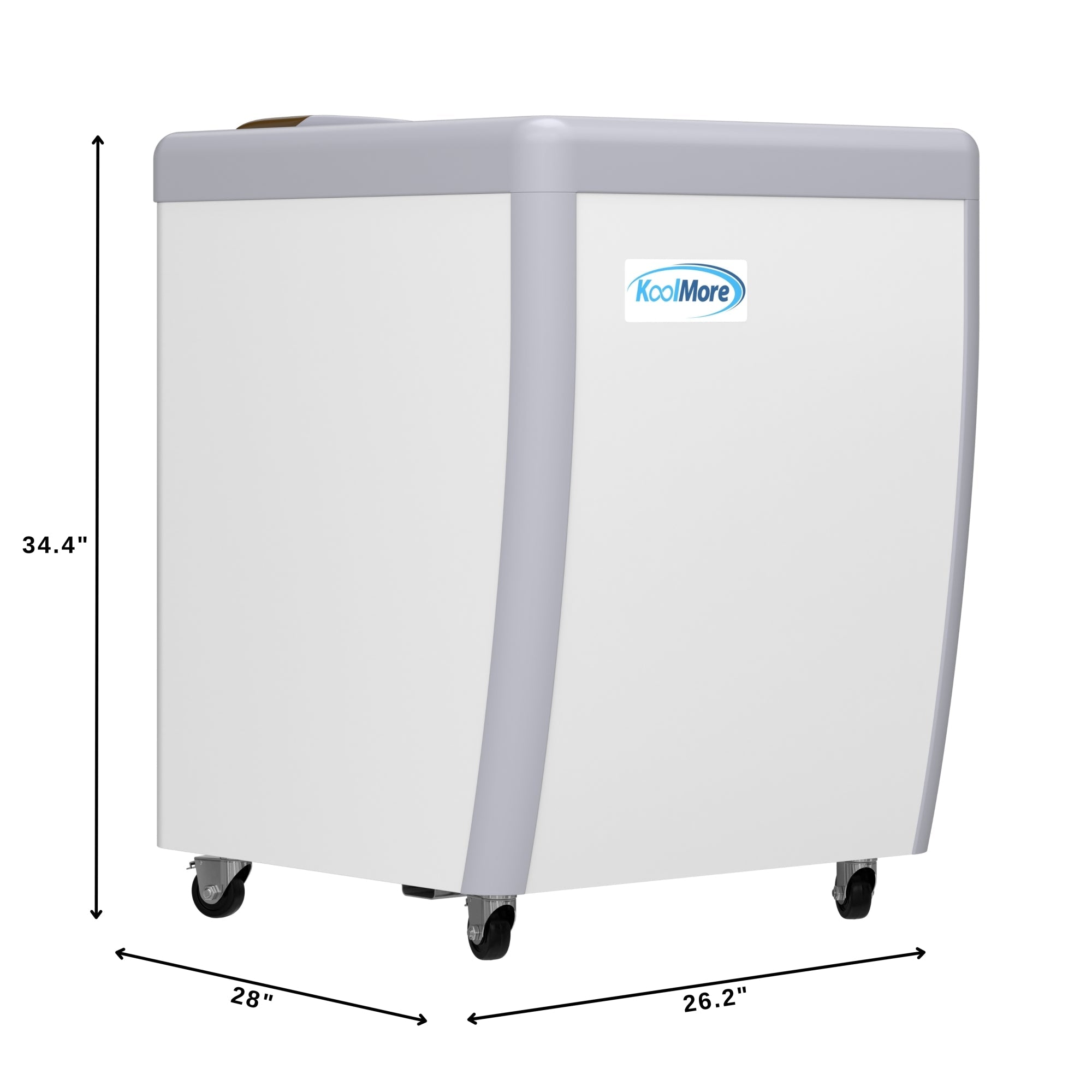 26 in. 5-Pan Gelato Dipping Cabinet Display Freezer with Sliding Glass Door, 6 cu. ft.
