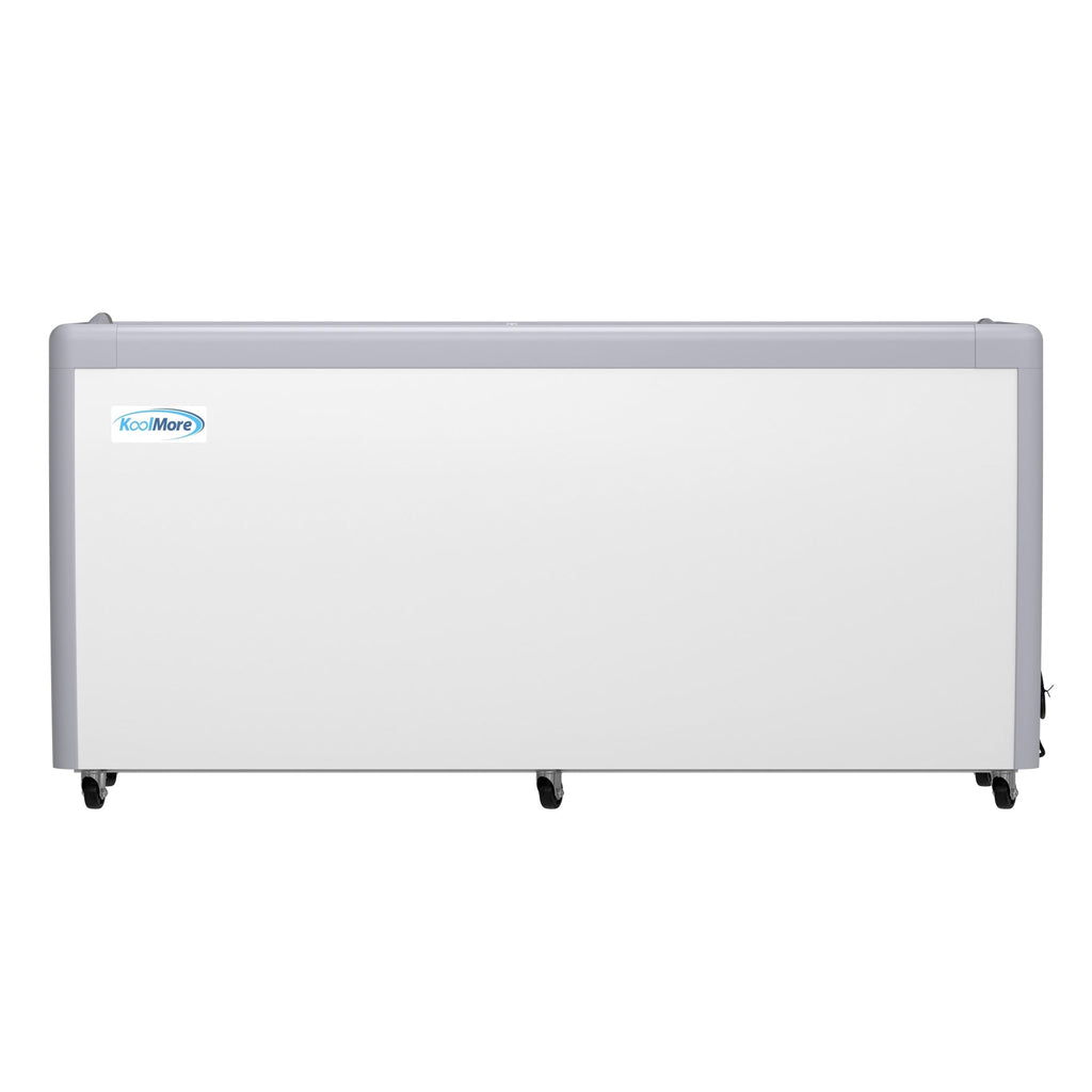 70 in. 14-Pan Gelato Dipping Cabinet Display Freezer with Sliding Glass Door, 20 cu. ft.
