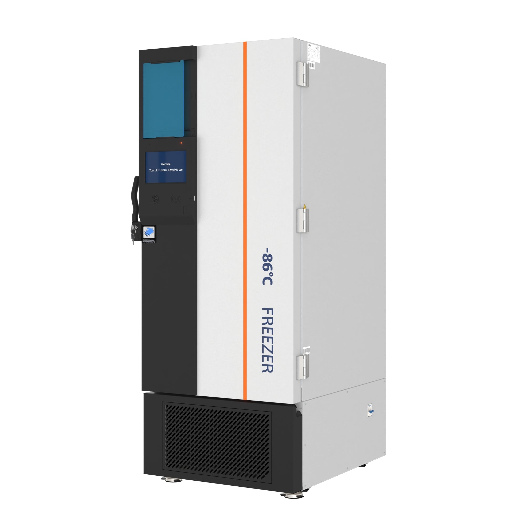 20 cu. ft. -86 C Ultra-Low Temp Lab Medical Freezer with Lock and Touch Screen, UL Listed in White
