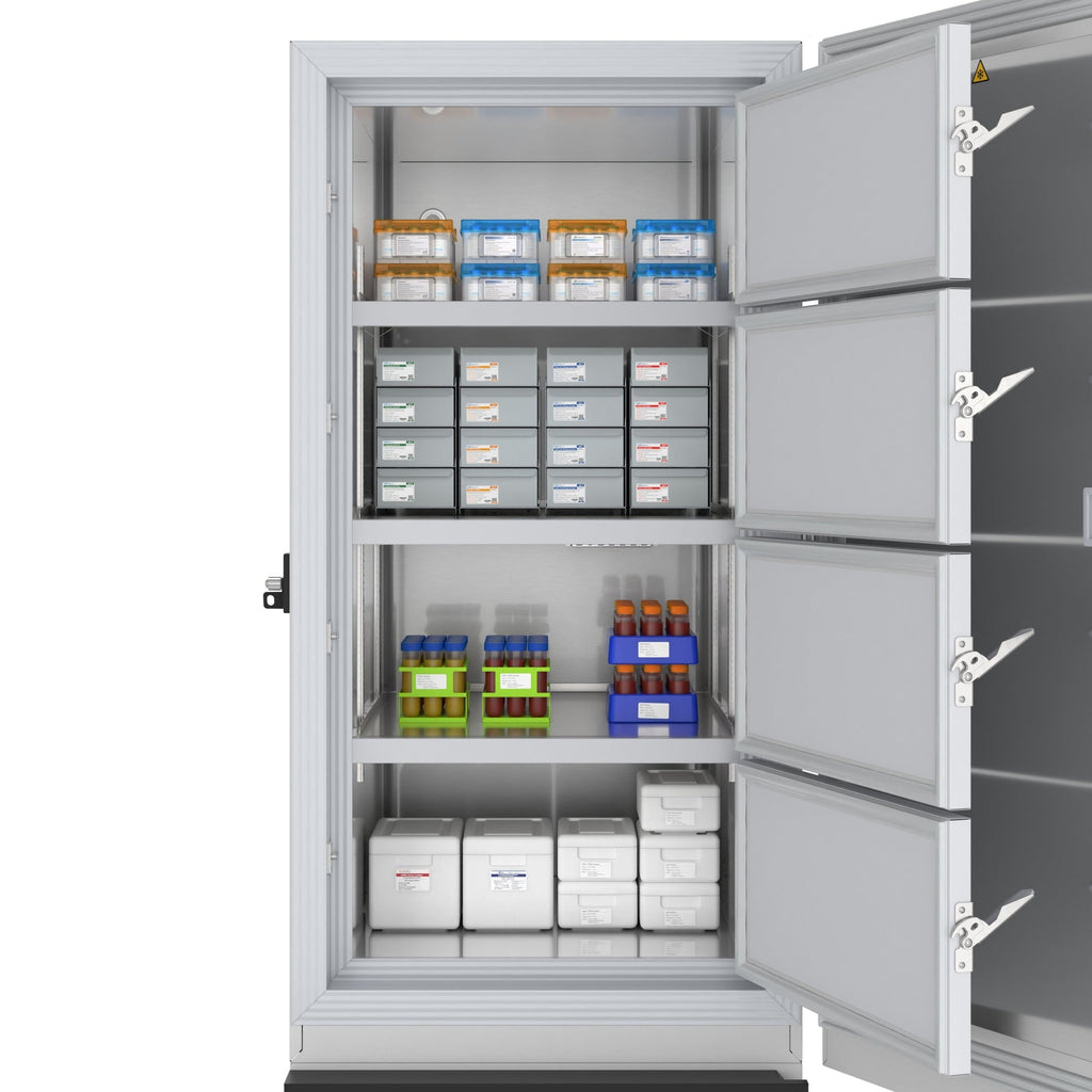 20 cu. ft. -86 C Ultra-Low Temp Lab Medical Freezer with Lock and Touch Screen, UL Listed in White