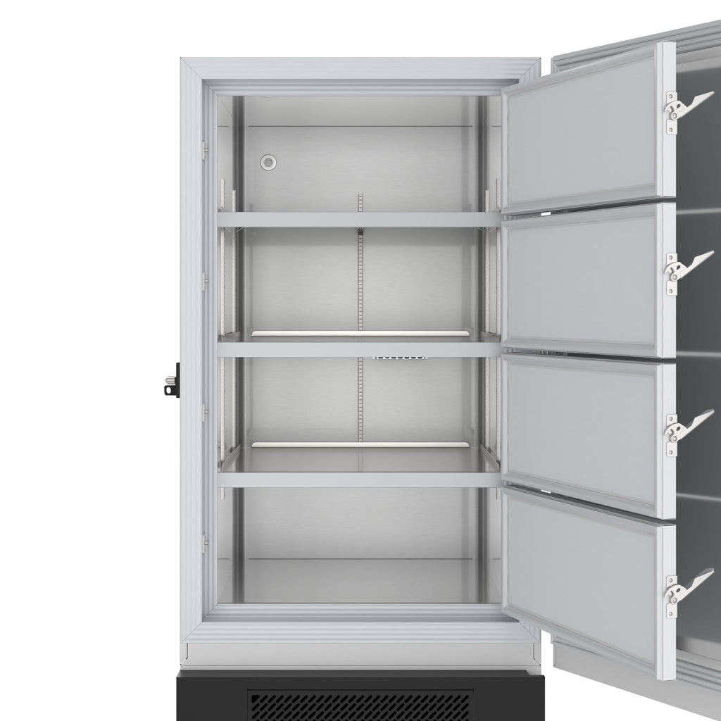 25 cu. ft. -86 C Ultra-Low Temp Lab Medical Freezer with Lock and Touch Screen, UL Listed in White