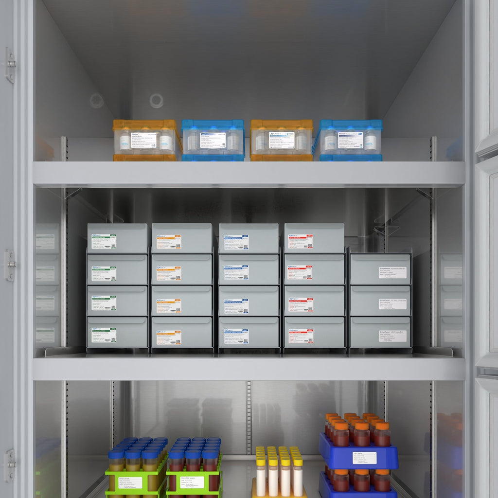25 cu. ft. -86 C Ultra-Low Temp Lab Medical Freezer with Lock and Touch Screen, UL Listed in White