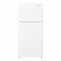 28 In. 14 Cu. Ft. Top-Freezer Residential Refrigerator in White