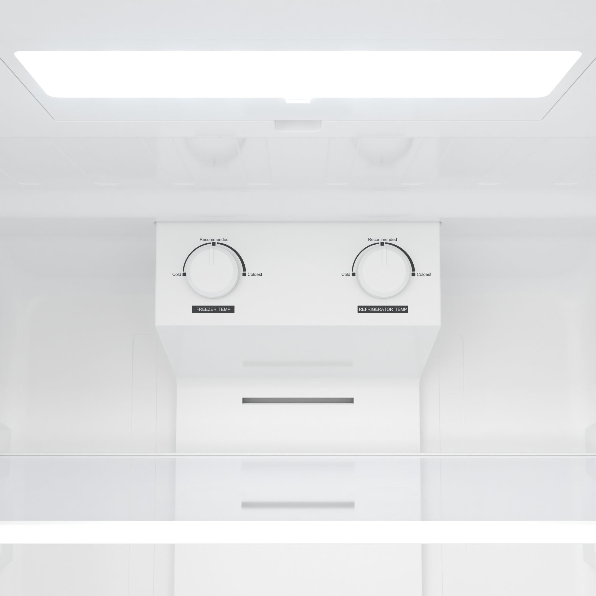 28 In. 14 Cu. Ft. Top-Freezer Residential Refrigerator in White
