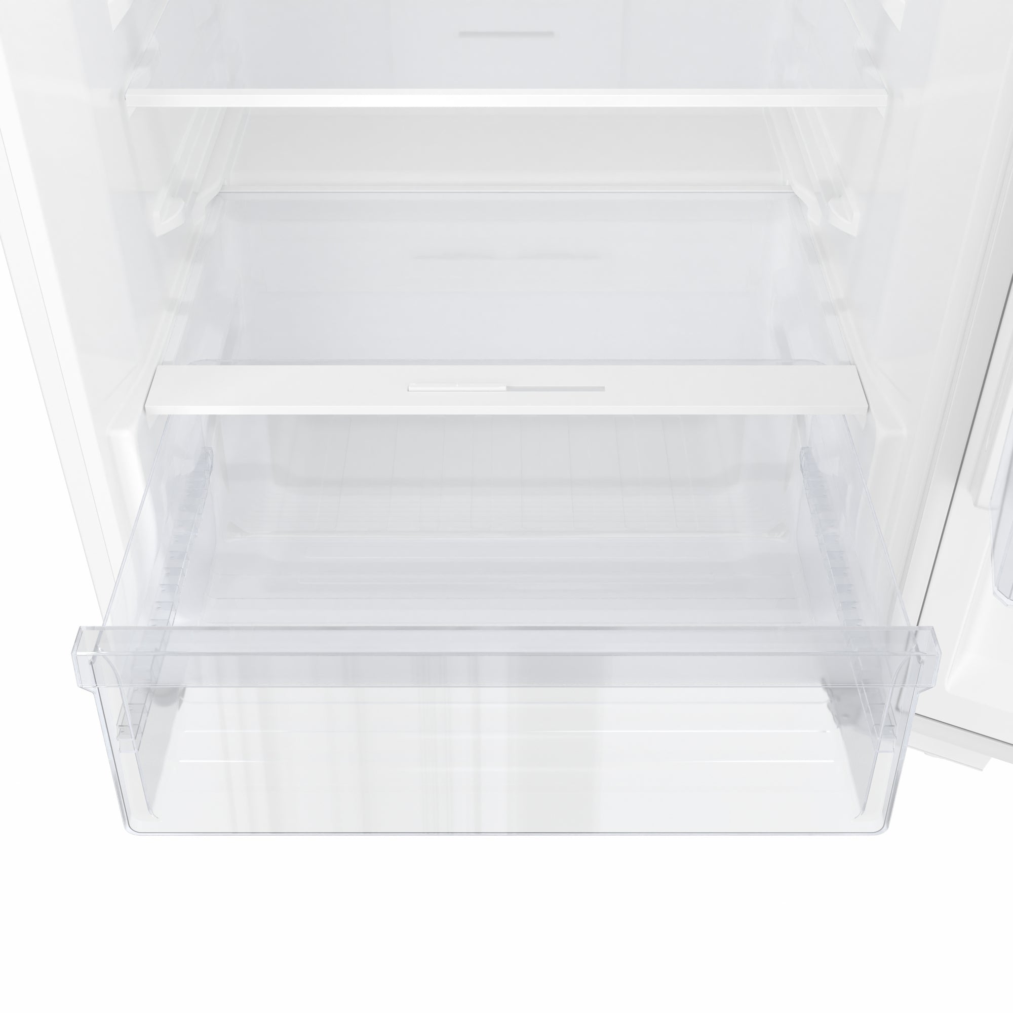 28 In. 14 Cu. Ft. Top-Freezer Residential Refrigerator in White