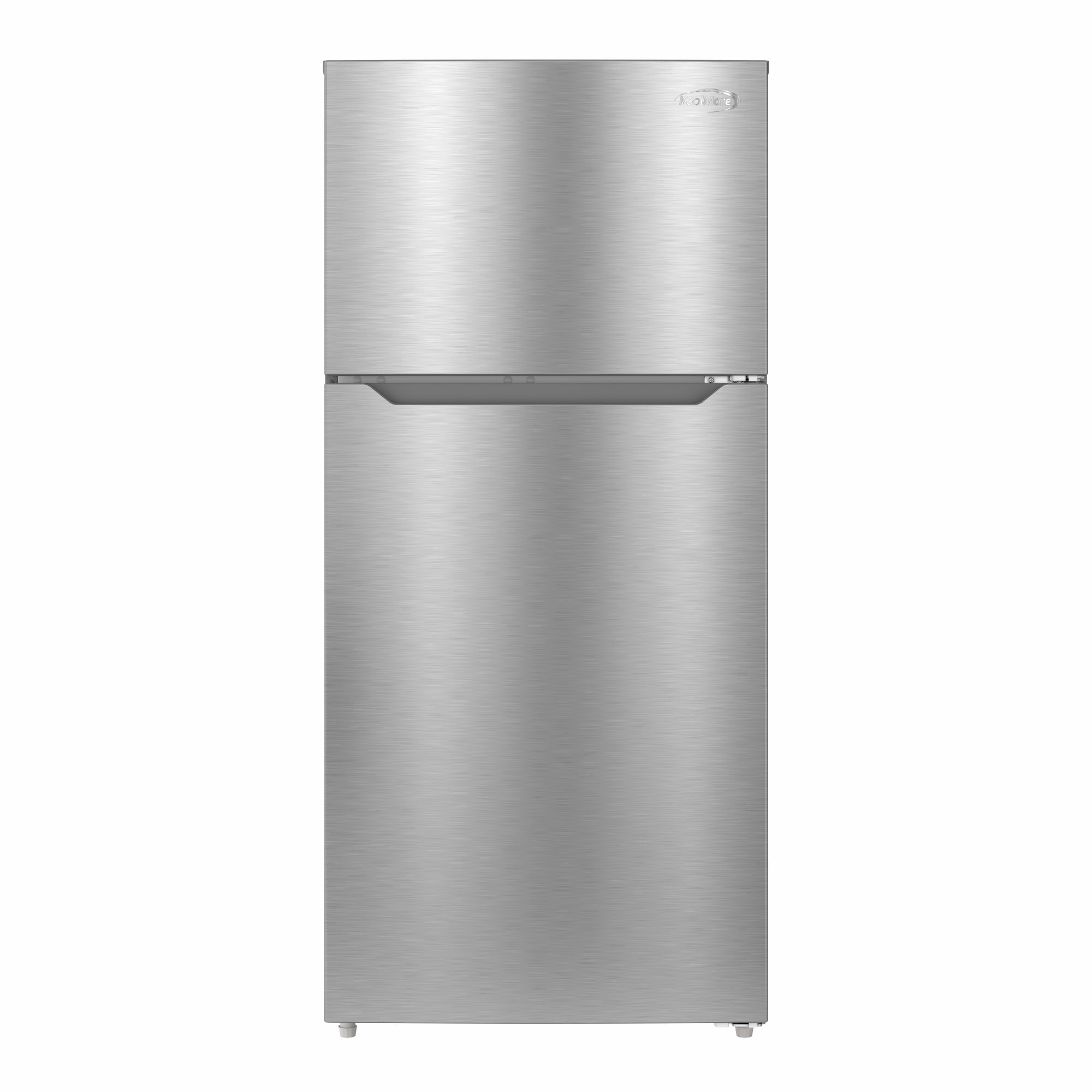 28 In. 14 Cu. Ft. Top-Freezer Residential Refrigerator in Stainless Steel
