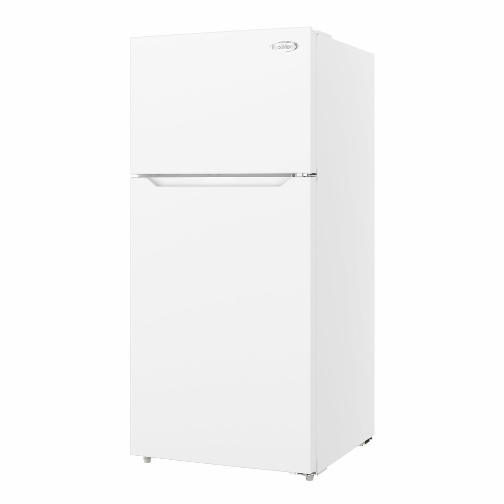 28 In. 14 Cu. Ft. Top-Freezer Residential Refrigerator in White