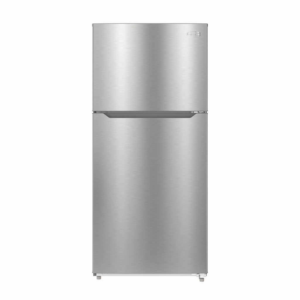 30 In. 18 Cu. Ft. Top-Freezer Residential Refrigerator in Stainless Steel