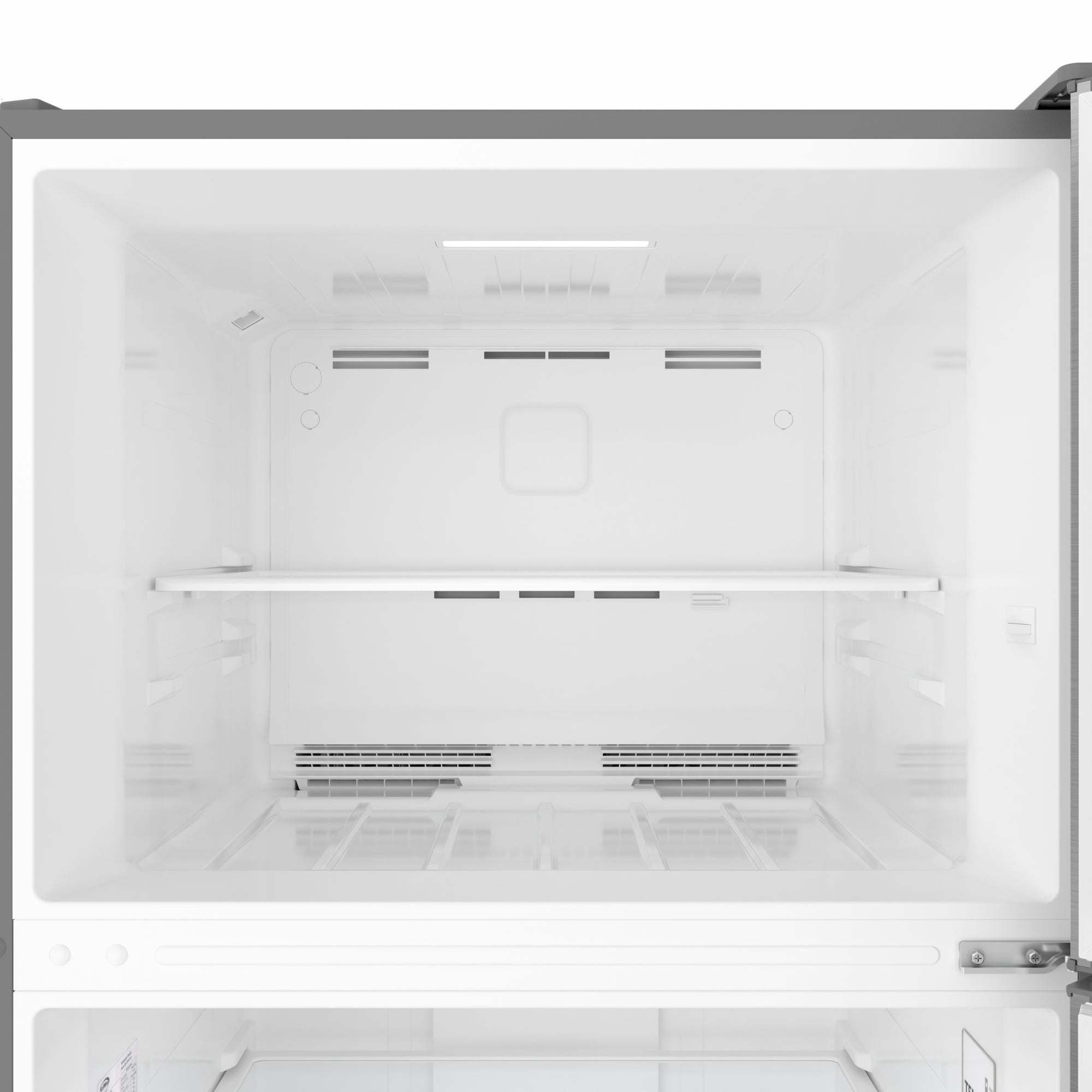 30 In. 18 Cu. Ft. Top-Freezer Residential Refrigerator in Stainless Steel