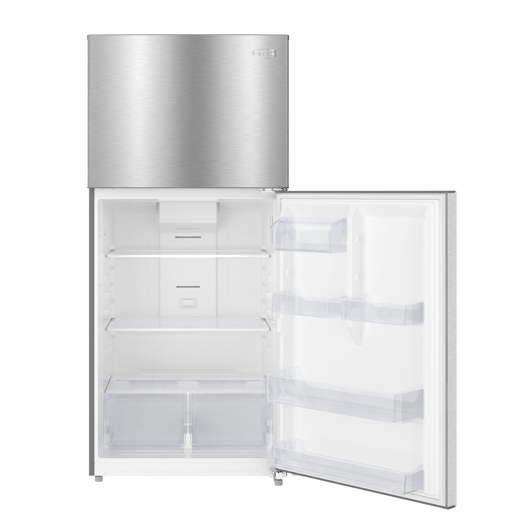 30 In. 18 Cu. Ft. Top-Freezer Residential Refrigerator in Stainless Steel