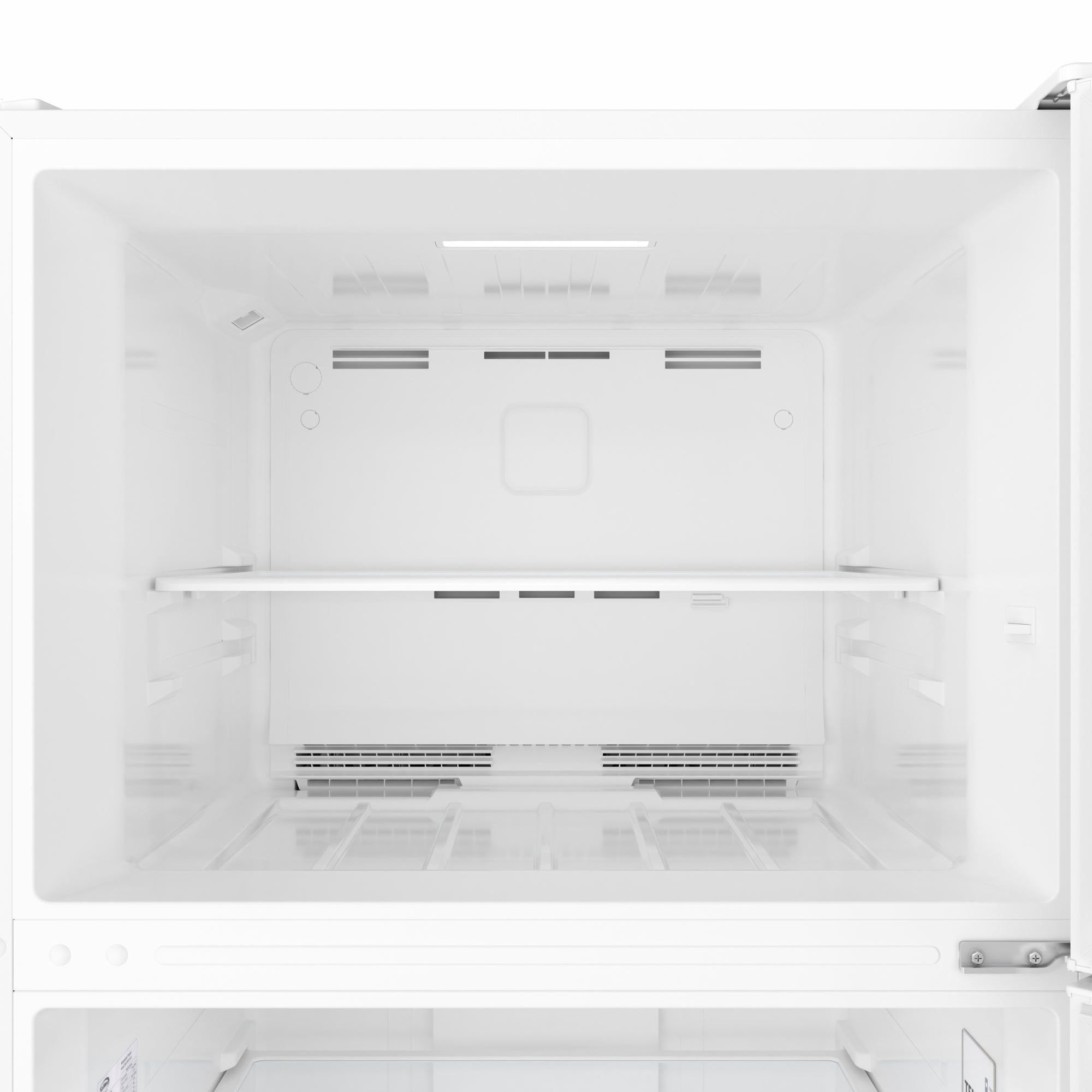 30 In. 18 Cu. Ft. Top-Freezer Residential Refrigerator in White