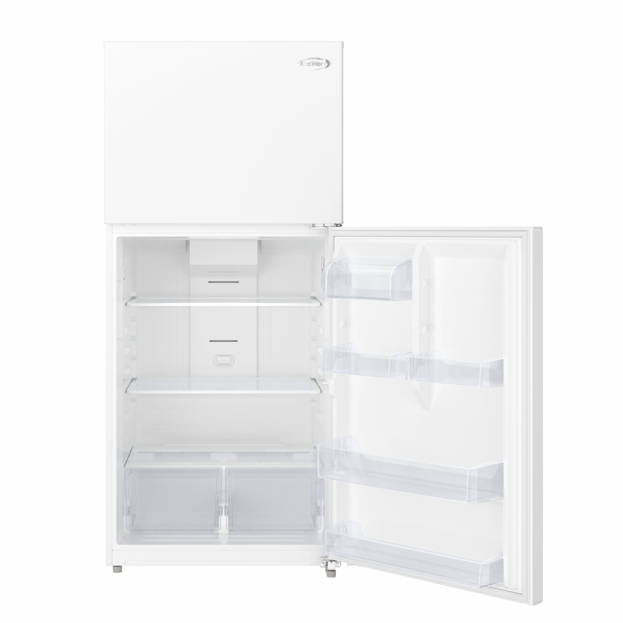 30 In. 18 Cu. Ft. Top-Freezer Residential Refrigerator in White