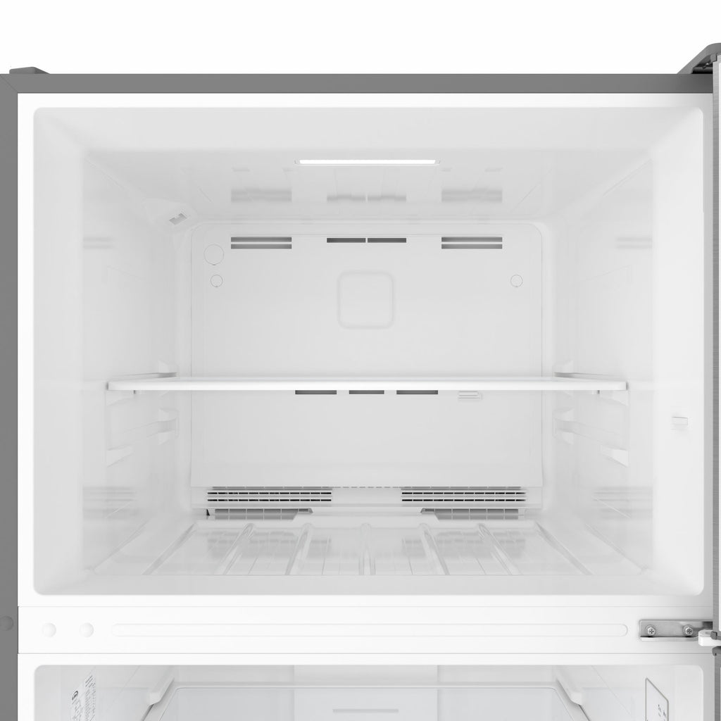 30 In. 20 Cu. Ft. Top-Freezer Residential Refrigerator in Stainless Steel