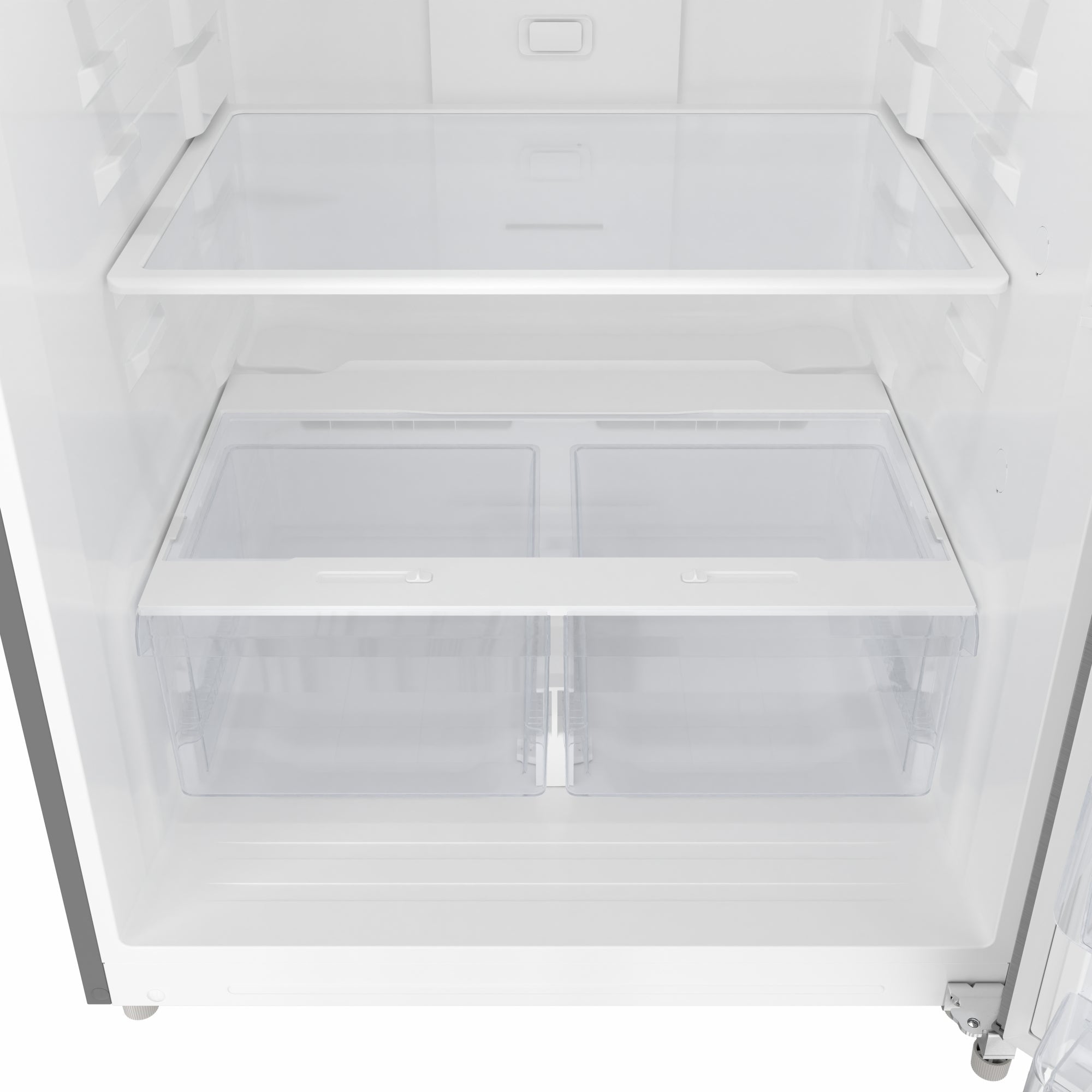 30 In. 20 Cu. Ft. Top-Freezer Residential Refrigerator in Stainless Steel
