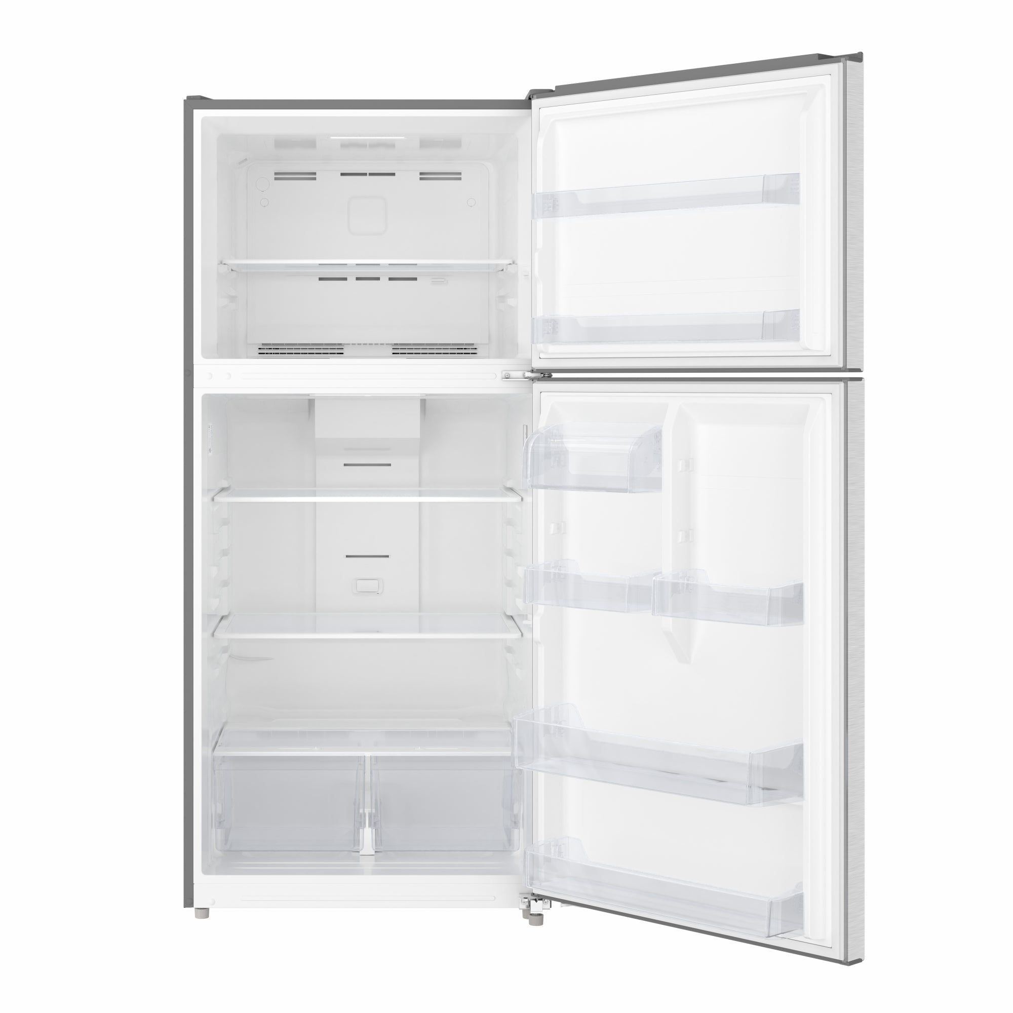 30 In. 20 Cu. Ft. Top-Freezer Residential Refrigerator in Stainless Steel