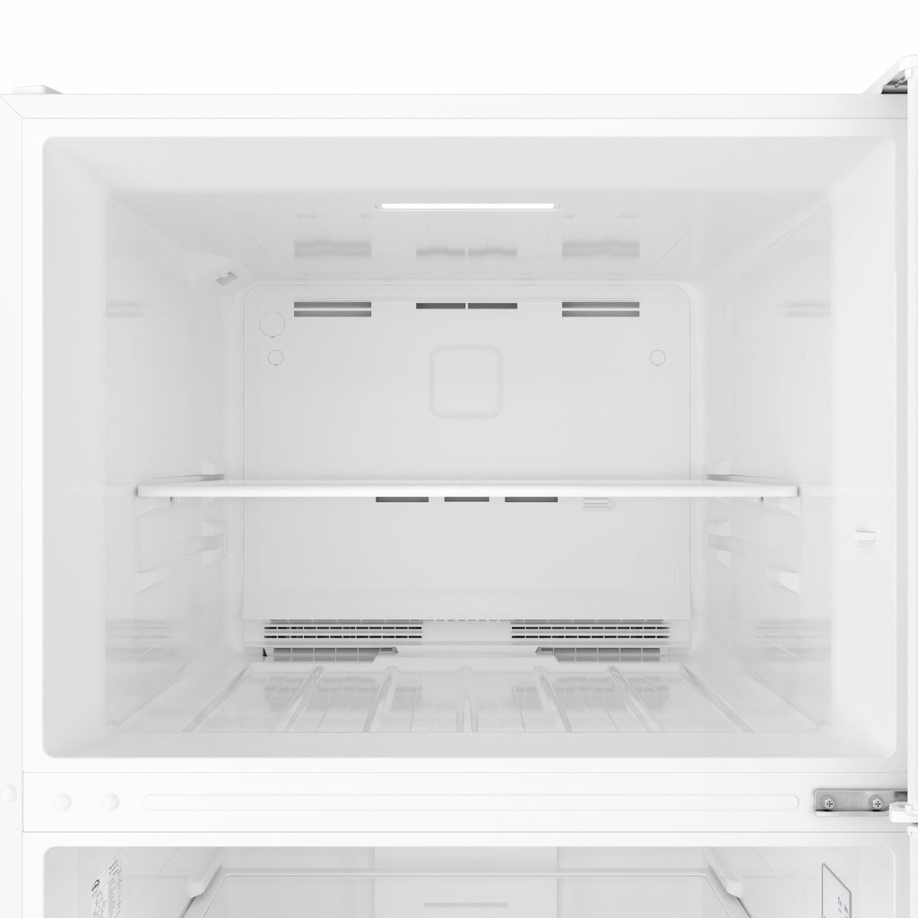 30 In. 20 Cu. Ft. Top-Freezer Residential Refrigerator in White