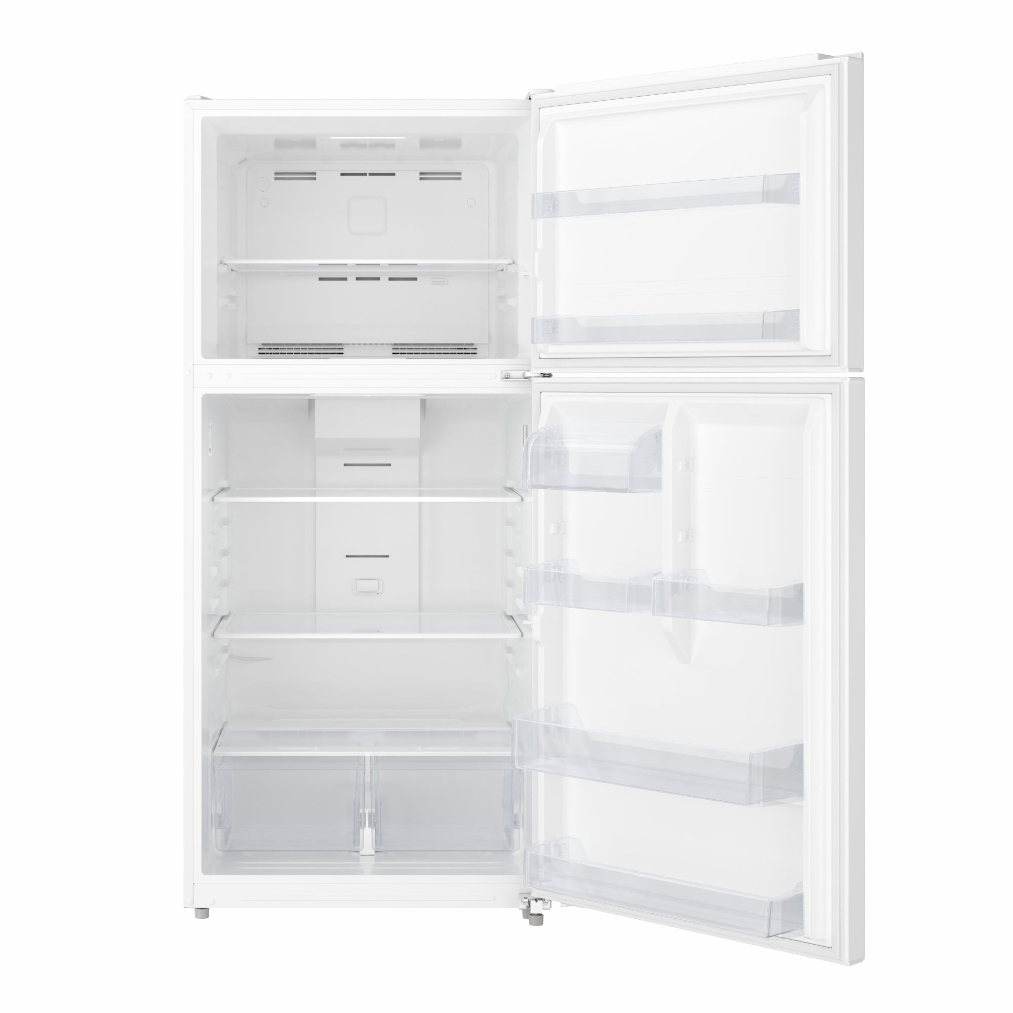 30 In. 20 Cu. Ft. Top-Freezer Residential Refrigerator in White