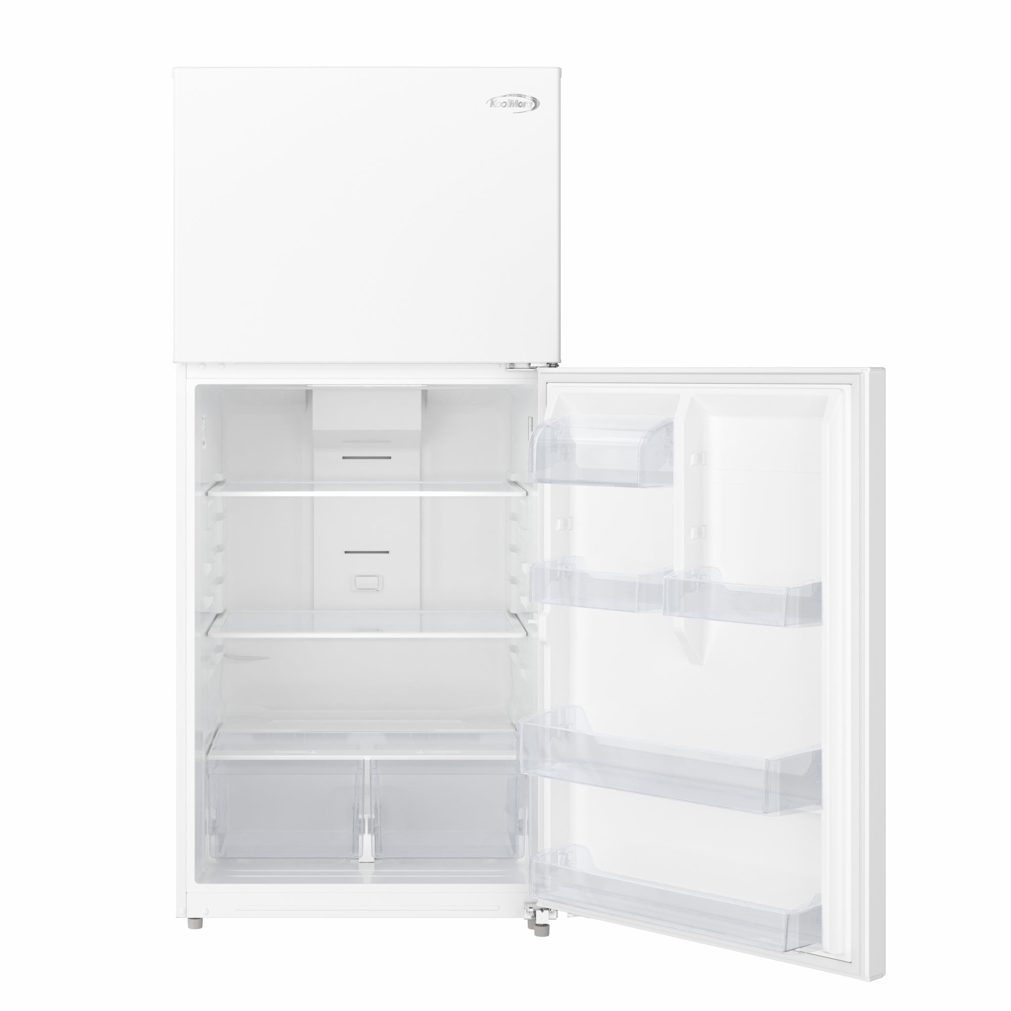 30 In. 20 Cu. Ft. Top-Freezer Residential Refrigerator in White