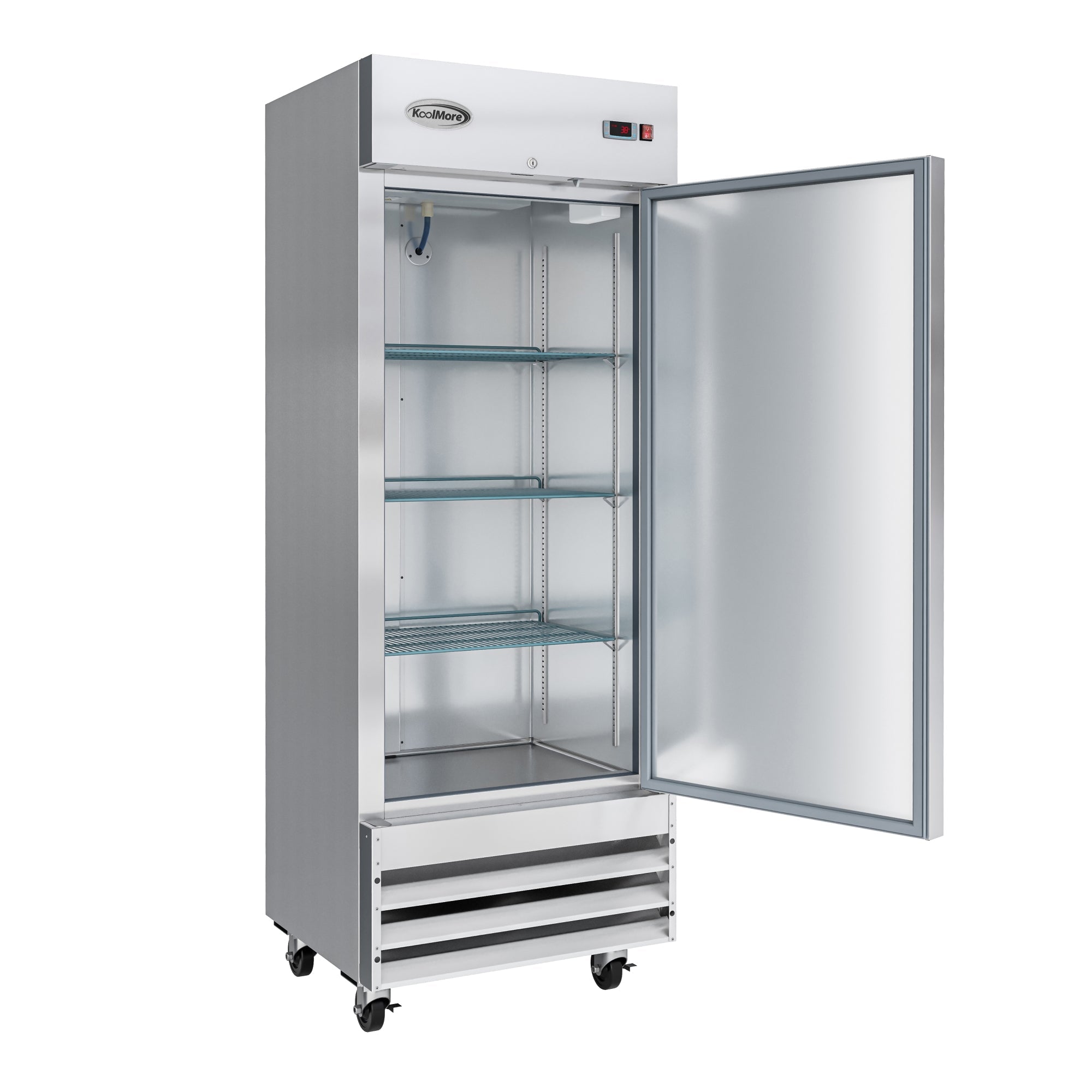 29 in. One-Door Reach-In Refrigerator - 15.5 Cu Ft.