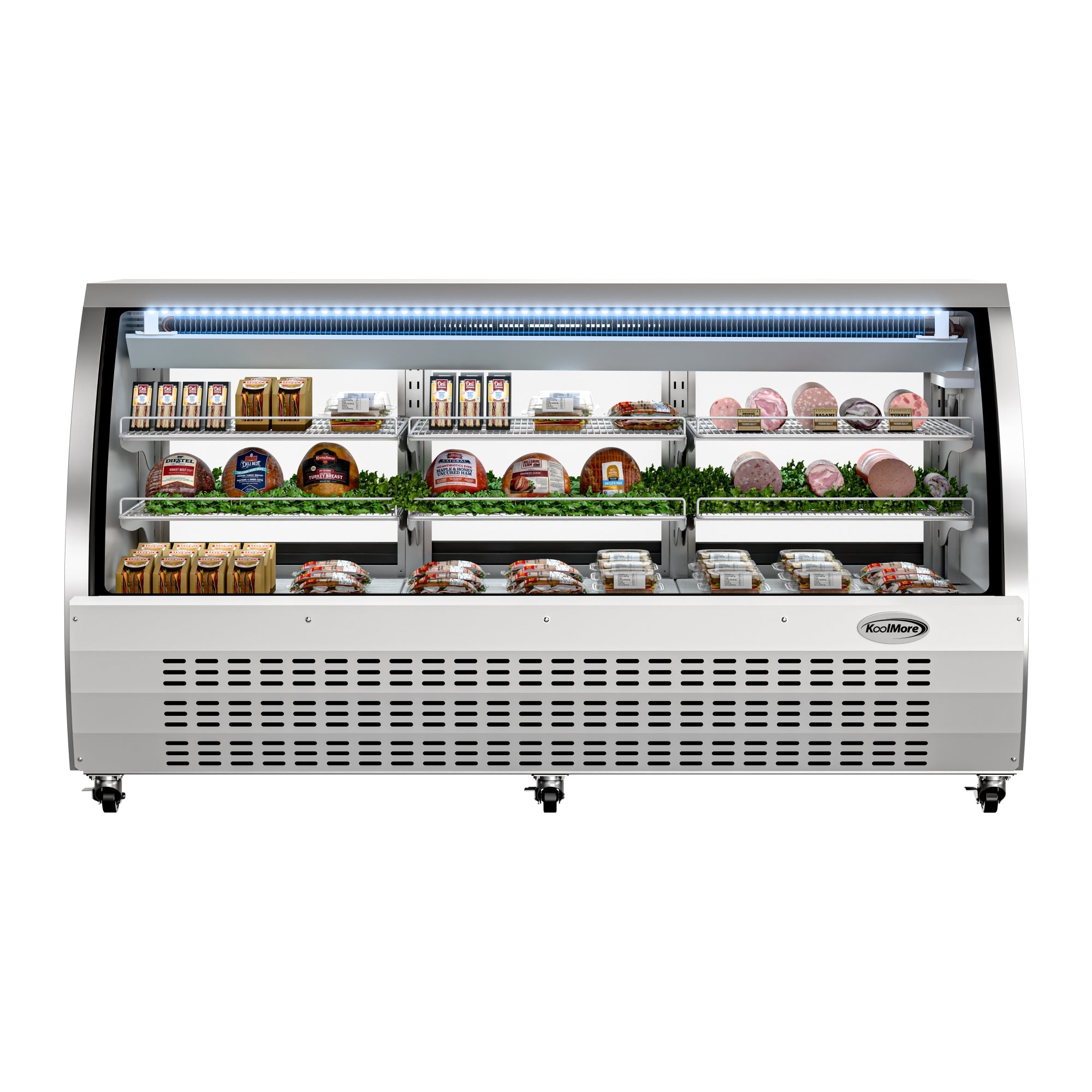 82 in. Deli Display Refrigerator - 32 Cu Ft.